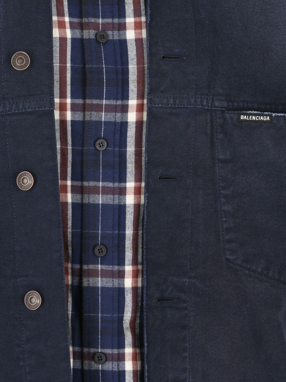 Balenciaga patched shirt jacket – Cotton 100% - view 2