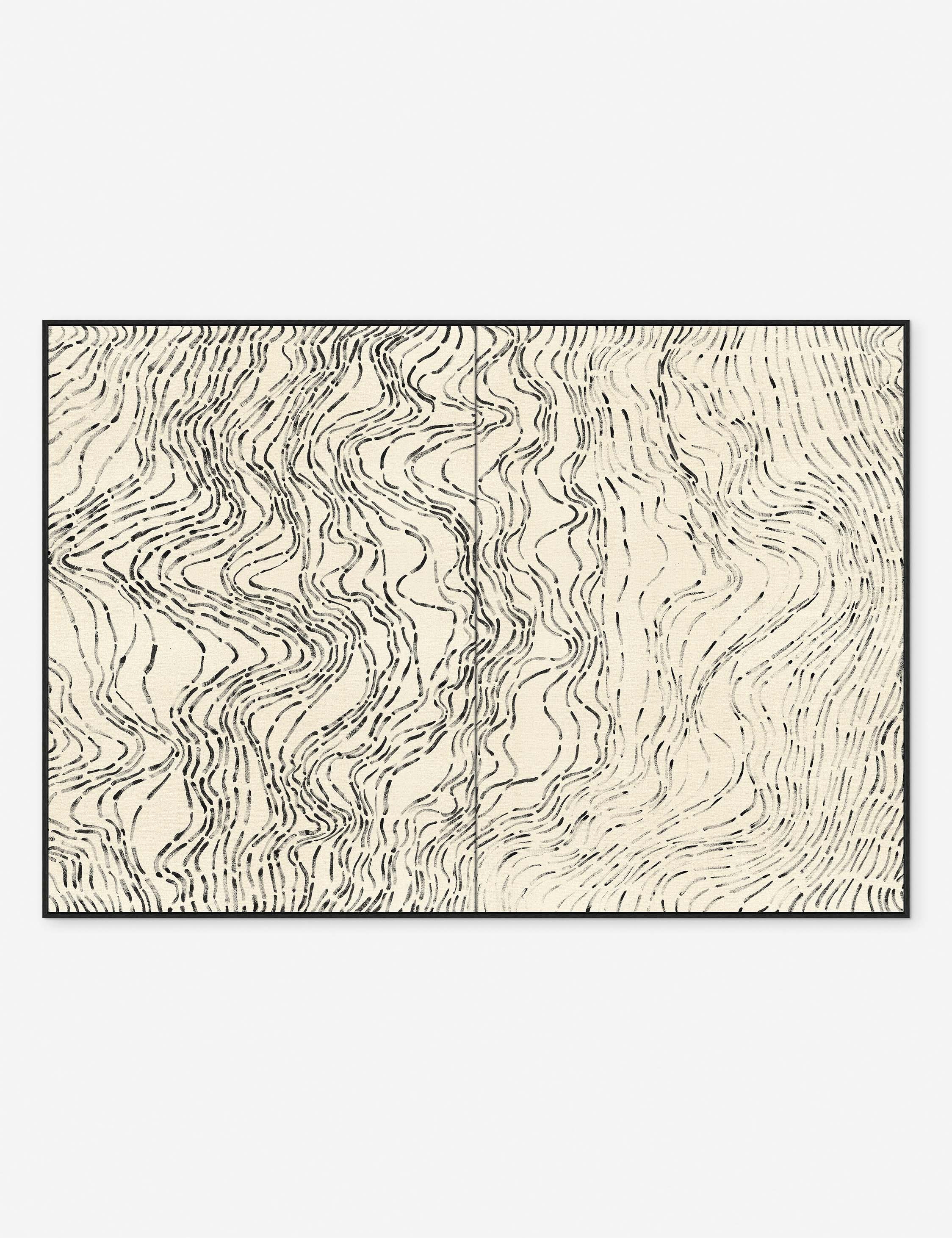 Lulu and Georgia Topographic Tracks Wall Art