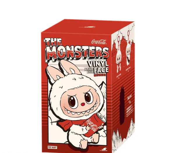 Sneaker Cafe Mumbai Pop Mart Labubu The Monsters Coca Cola Series Vinyl Face (PACK OF 1)