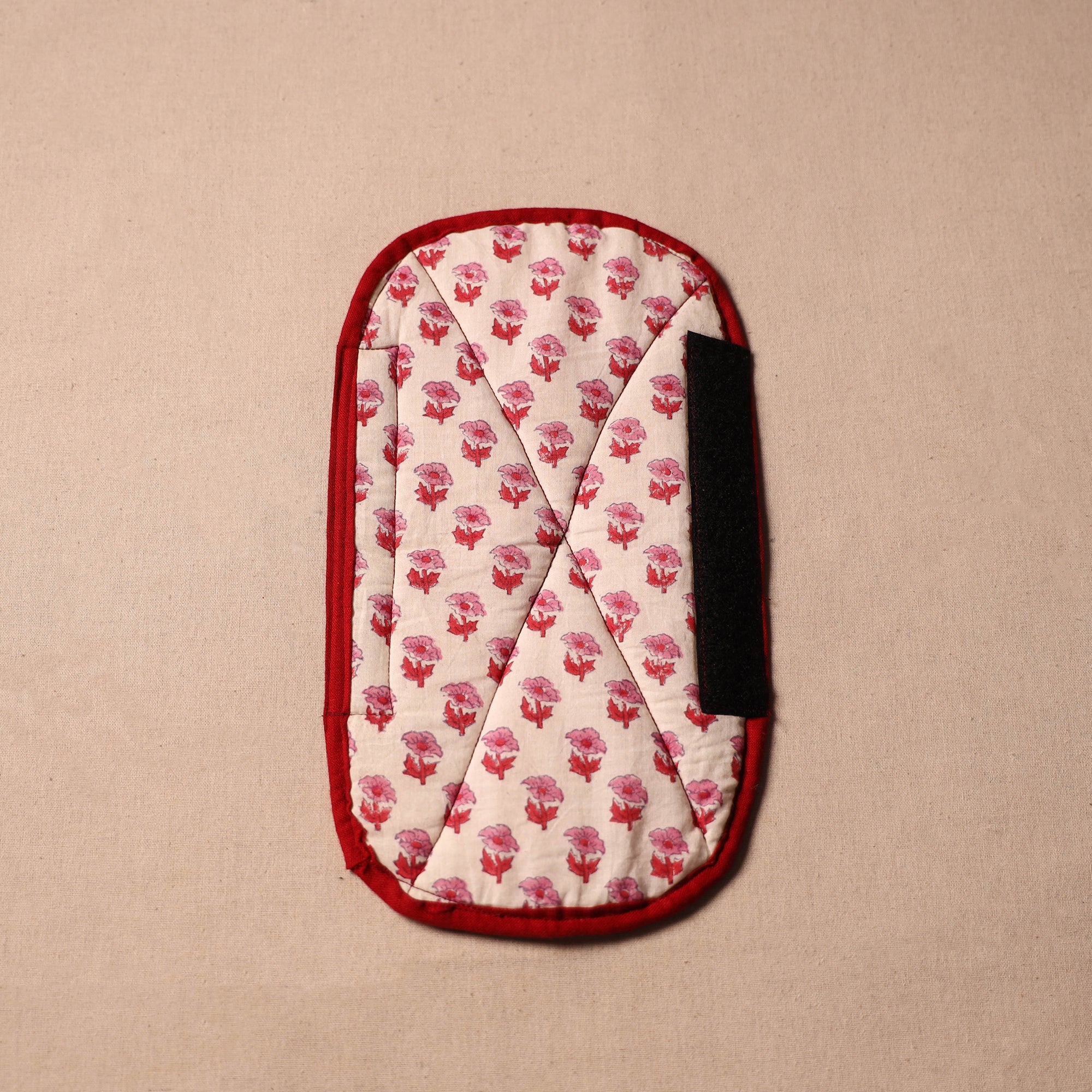 JALPARI Beige - Handmade Cotton Fridge Handle Cover 111 - view 2