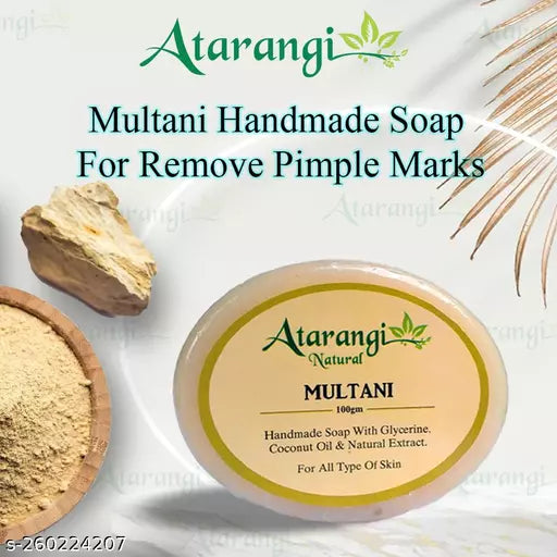 Roposo Clout Pimple Remover Natural Multani Mitti Soap (Pack Of 4) - view 2