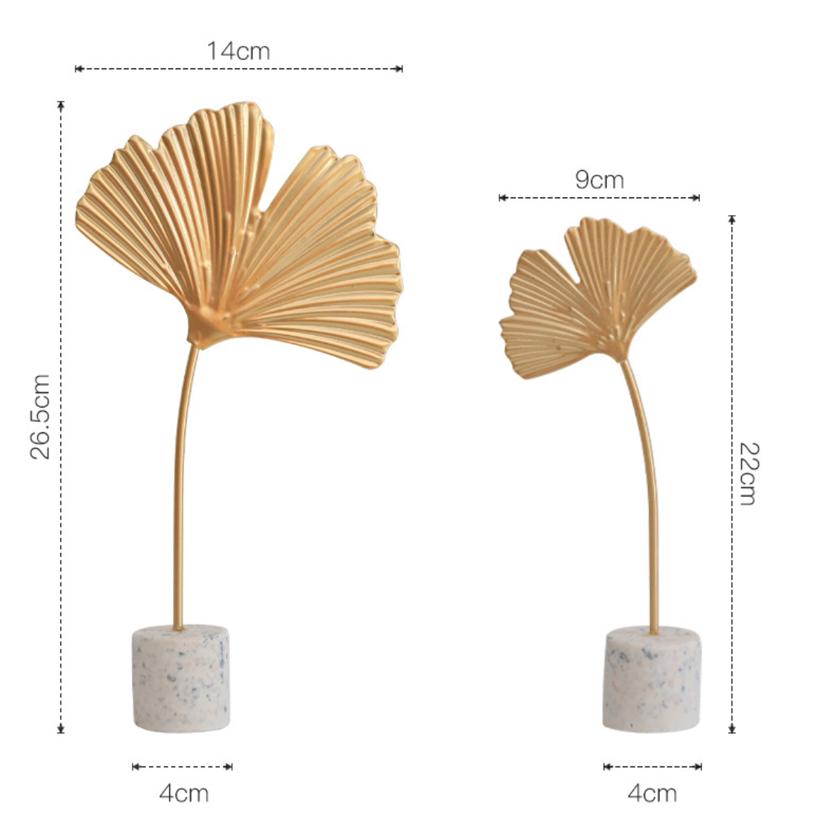Nestasia Leaf Table Decor - view 8
