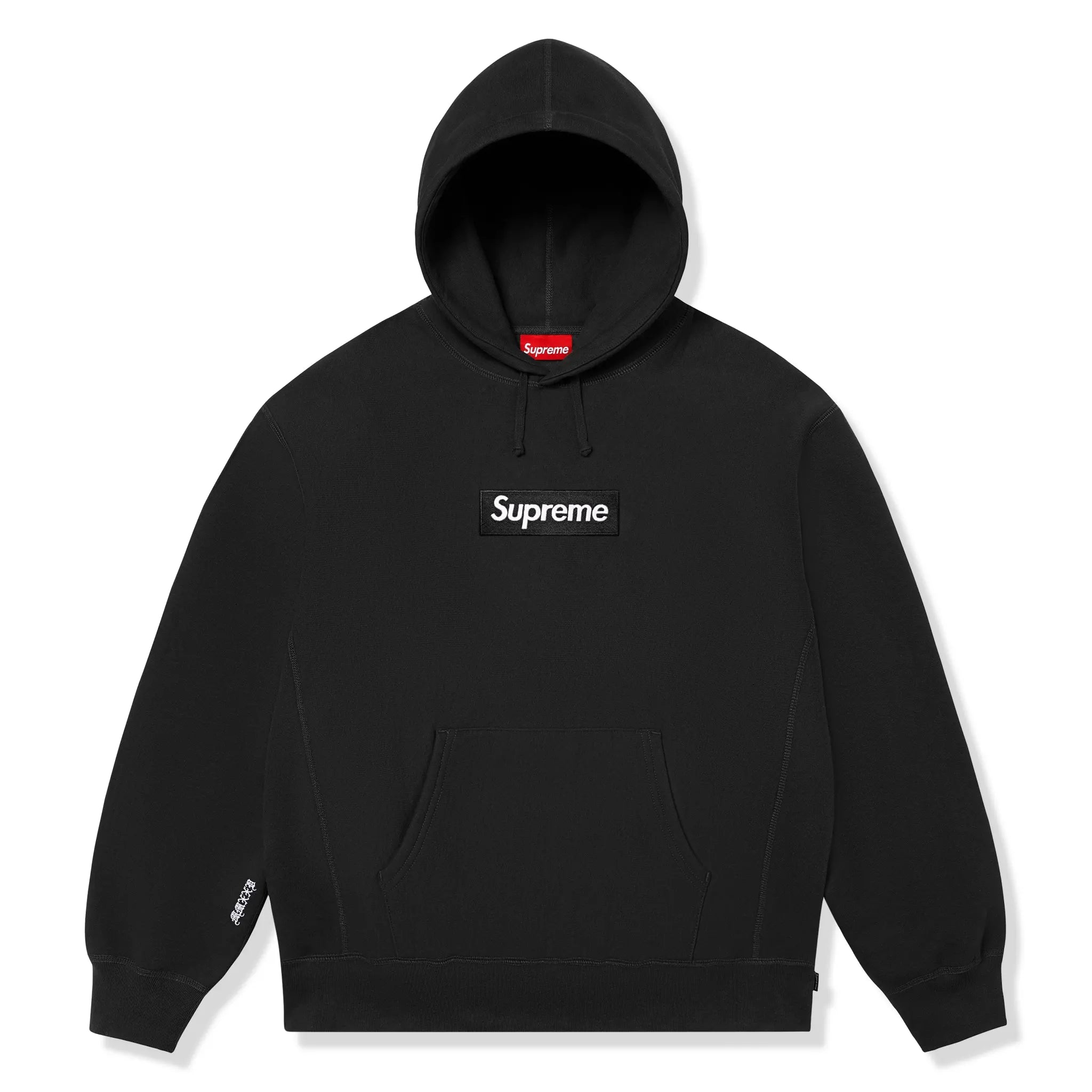Supreme Box Logo Black Hoodie (FW25)