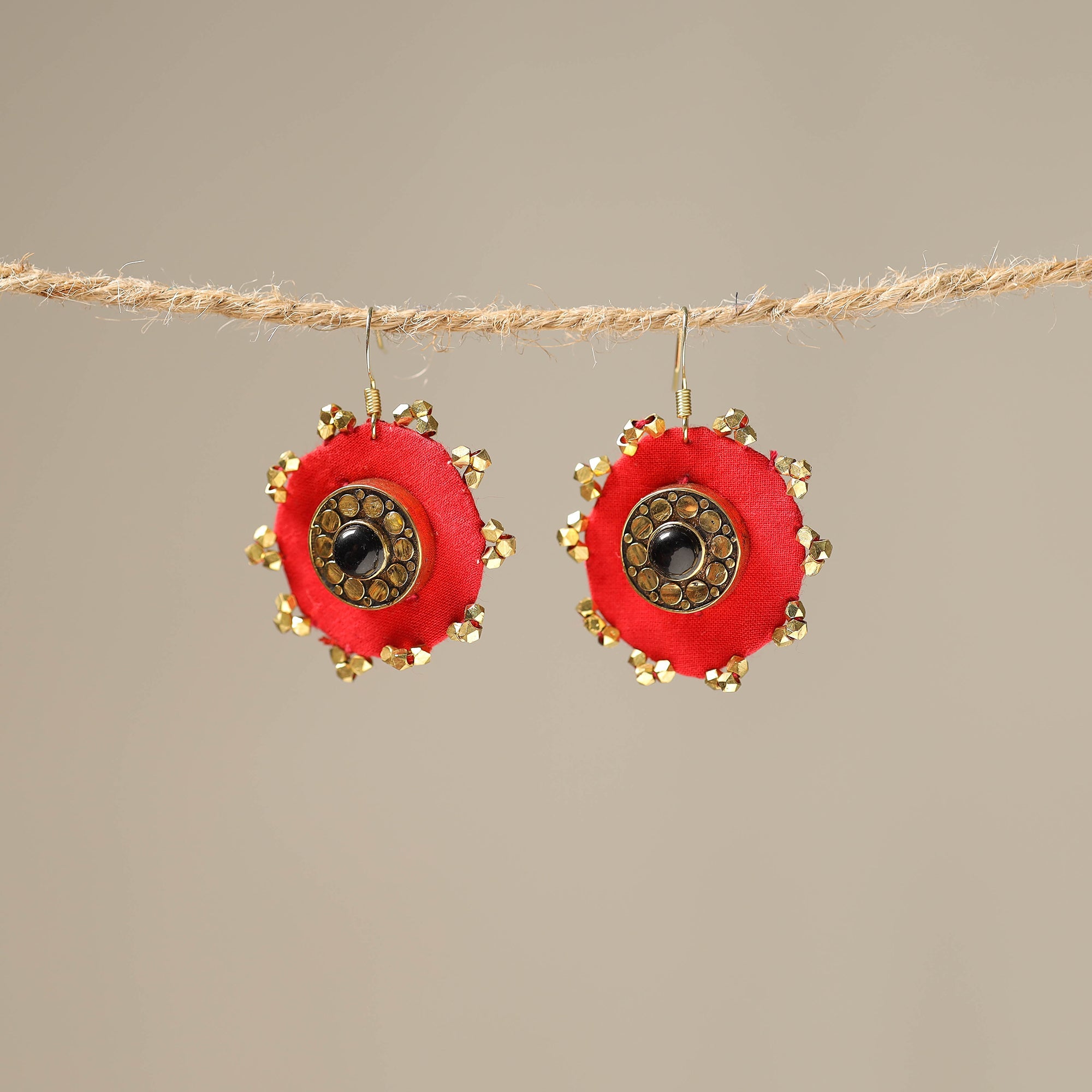 JALPARI Akriti Handcrafted Fabart Earrings 39