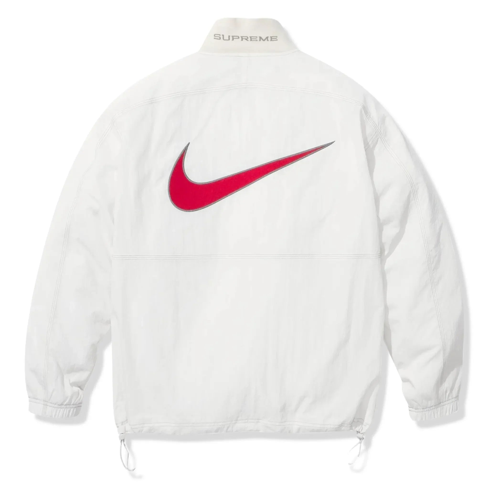 Nike x Supreme Ripstop White Half-Zip Jacket - view 2
