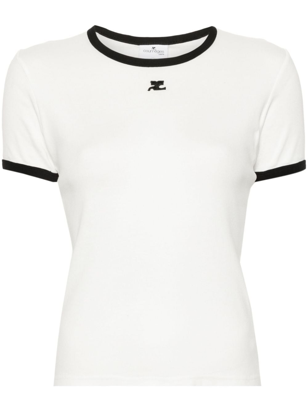 Courreges Pre Logo cotton t-shirt – 100% Cotton