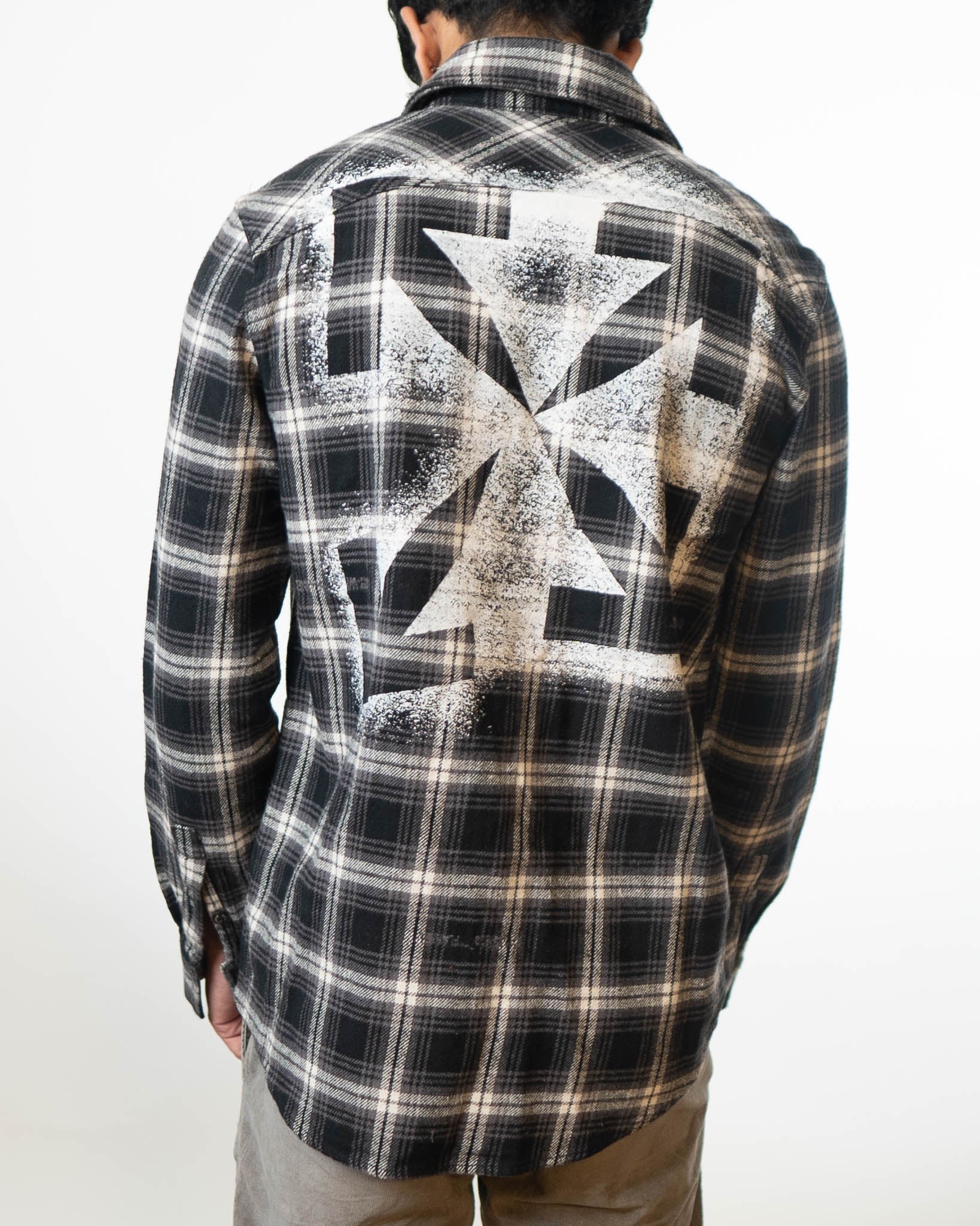 Off-White Flannel Check Shirt - view 3
