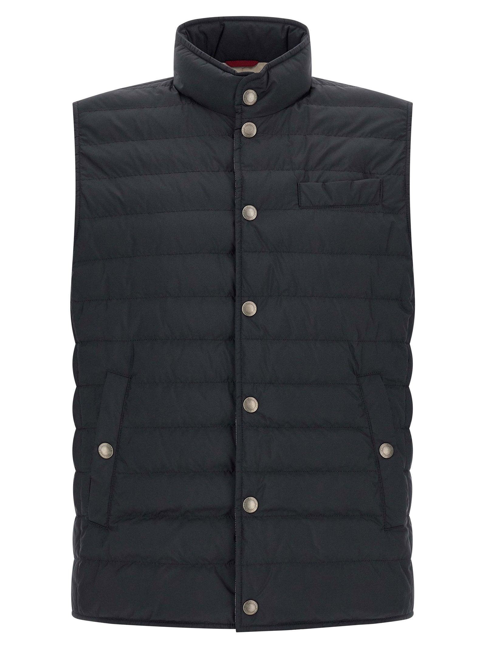 Brunello Cucinelli Techno Fabric Vest – 100% polyester