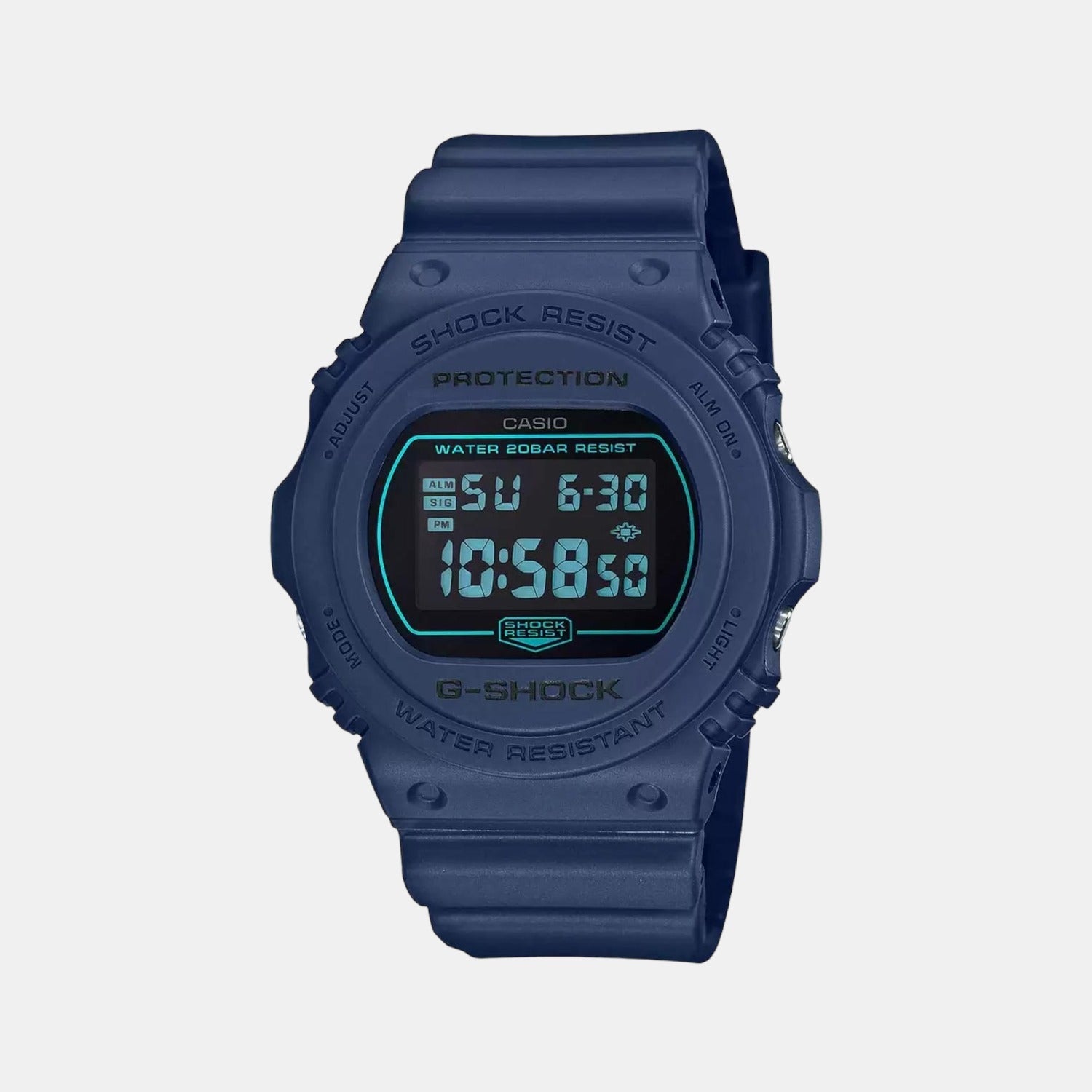 Casio G-Shock Men Quartz Black Dial Digital Resin Watch G966