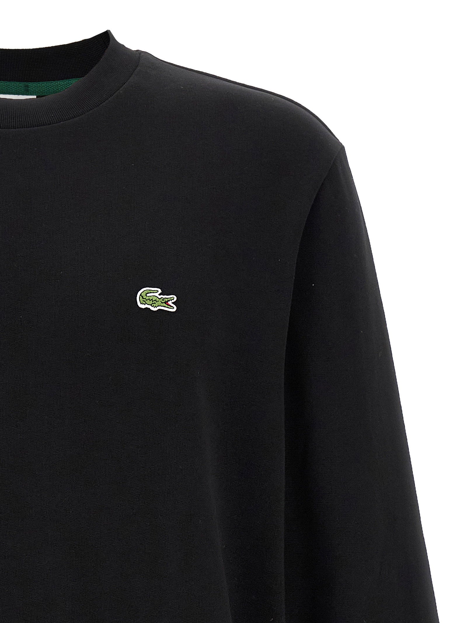 Lacoste Logo Patch Sweatshirt - view 3