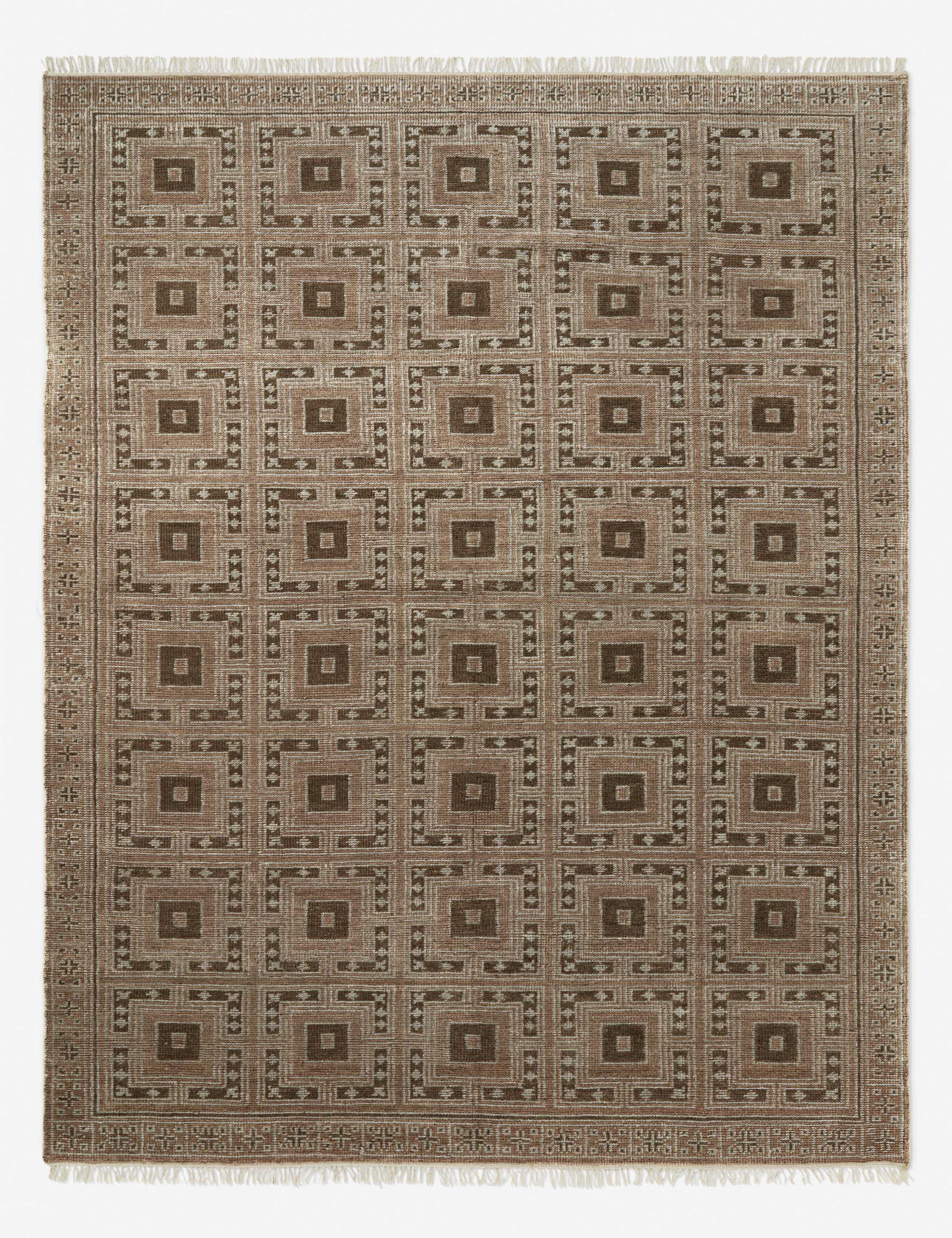 Lulu and Georgia Delina Hand-Knotted Wool Rug
