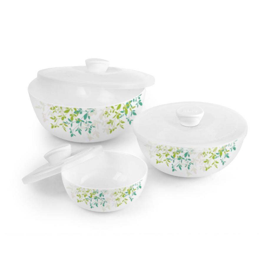 Cello Royale Series Mixing bowls with lid Gift Set, 3 Pieces - view 2