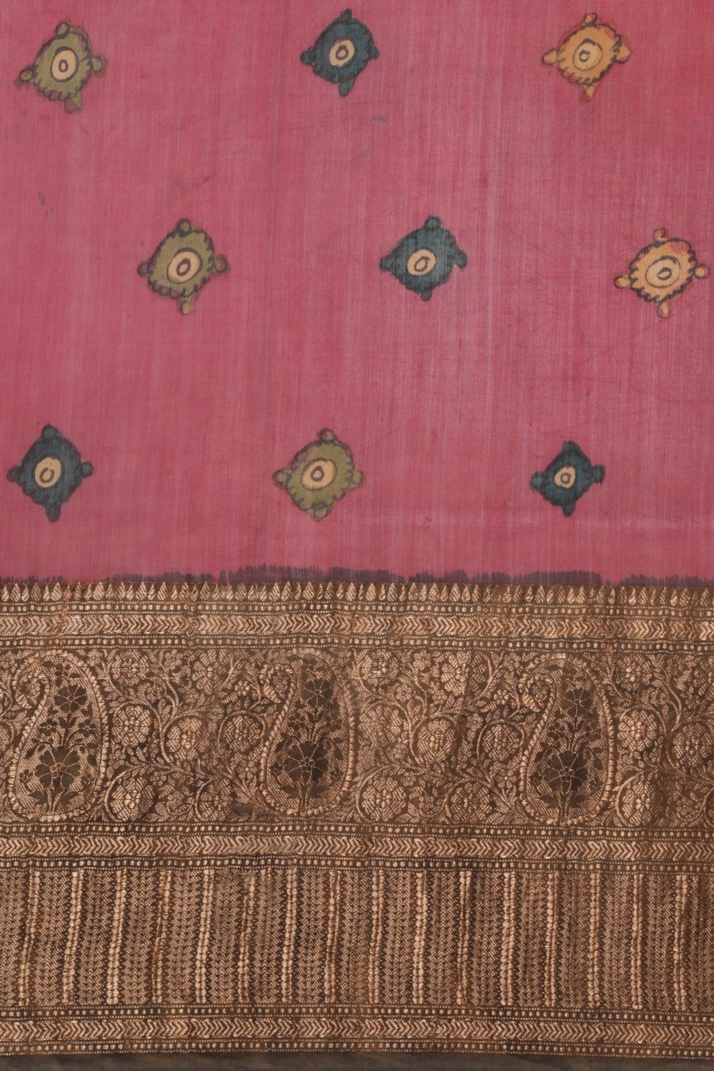 Kalanjali Kalamkari Hand-Painted Saree – Women's - view 4