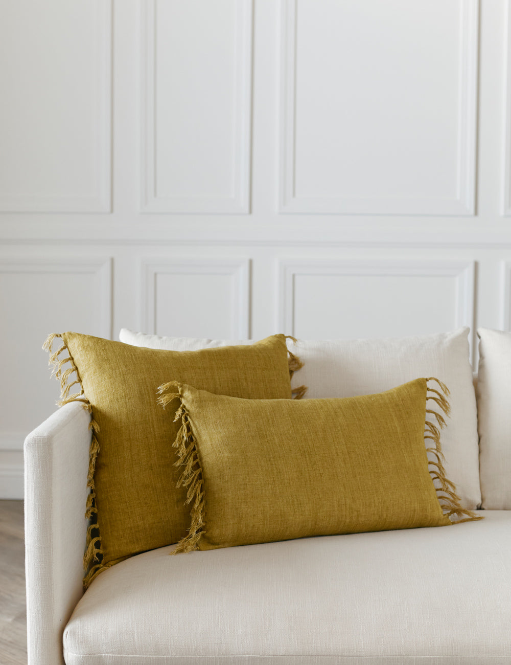 Lulu and Georgia Roy Linen Pillow - view 7