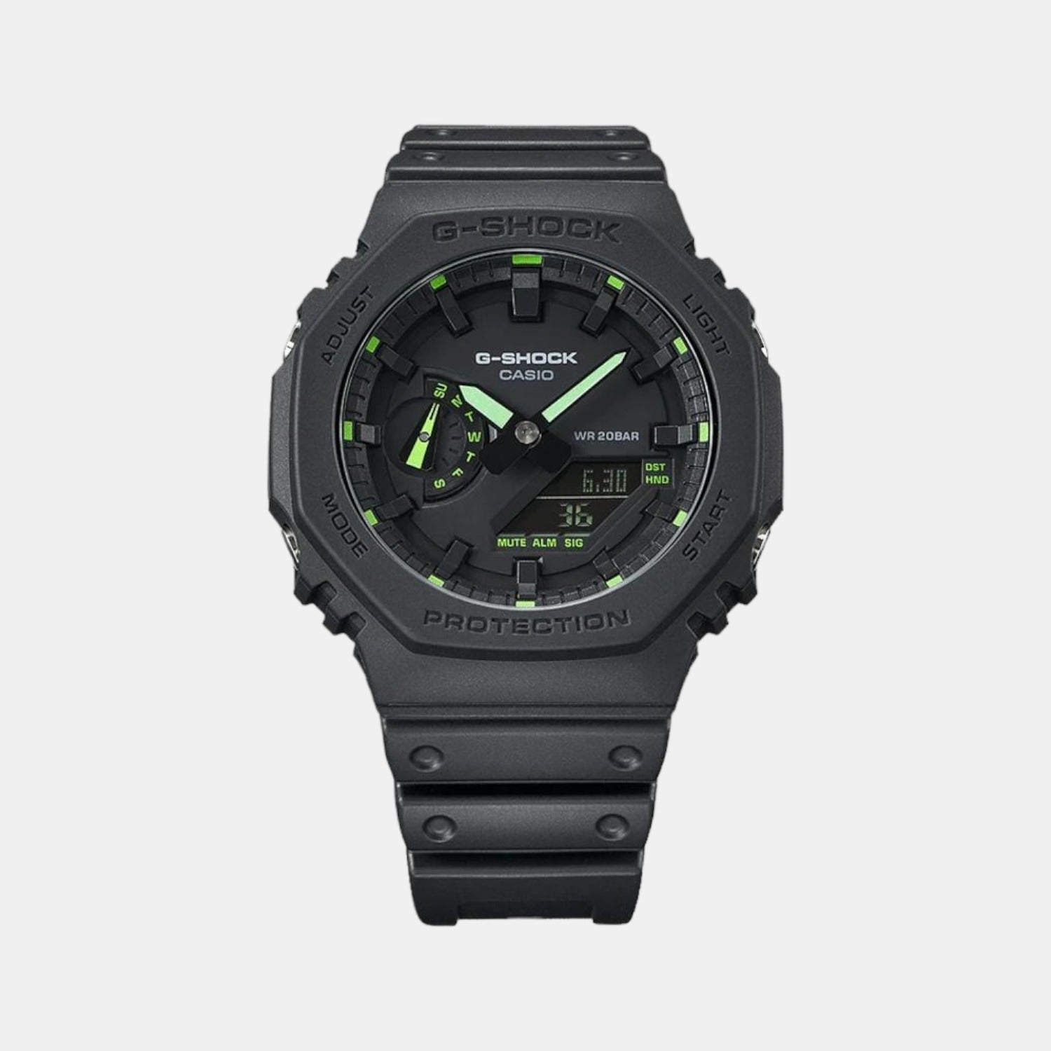 Casio G-Shock Men Quartz Black Dial Analog-Digital Resin Watch G1230