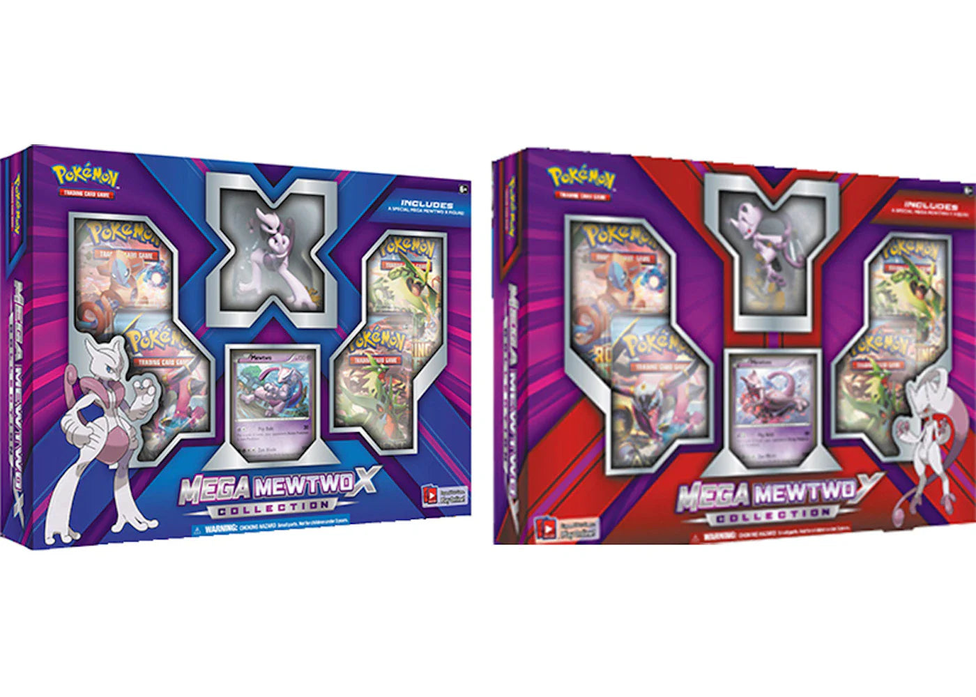 Pokémon 2015 Pokemon TCG Mega Mewtwo X/Mega Mewtwo Y Collection Lot