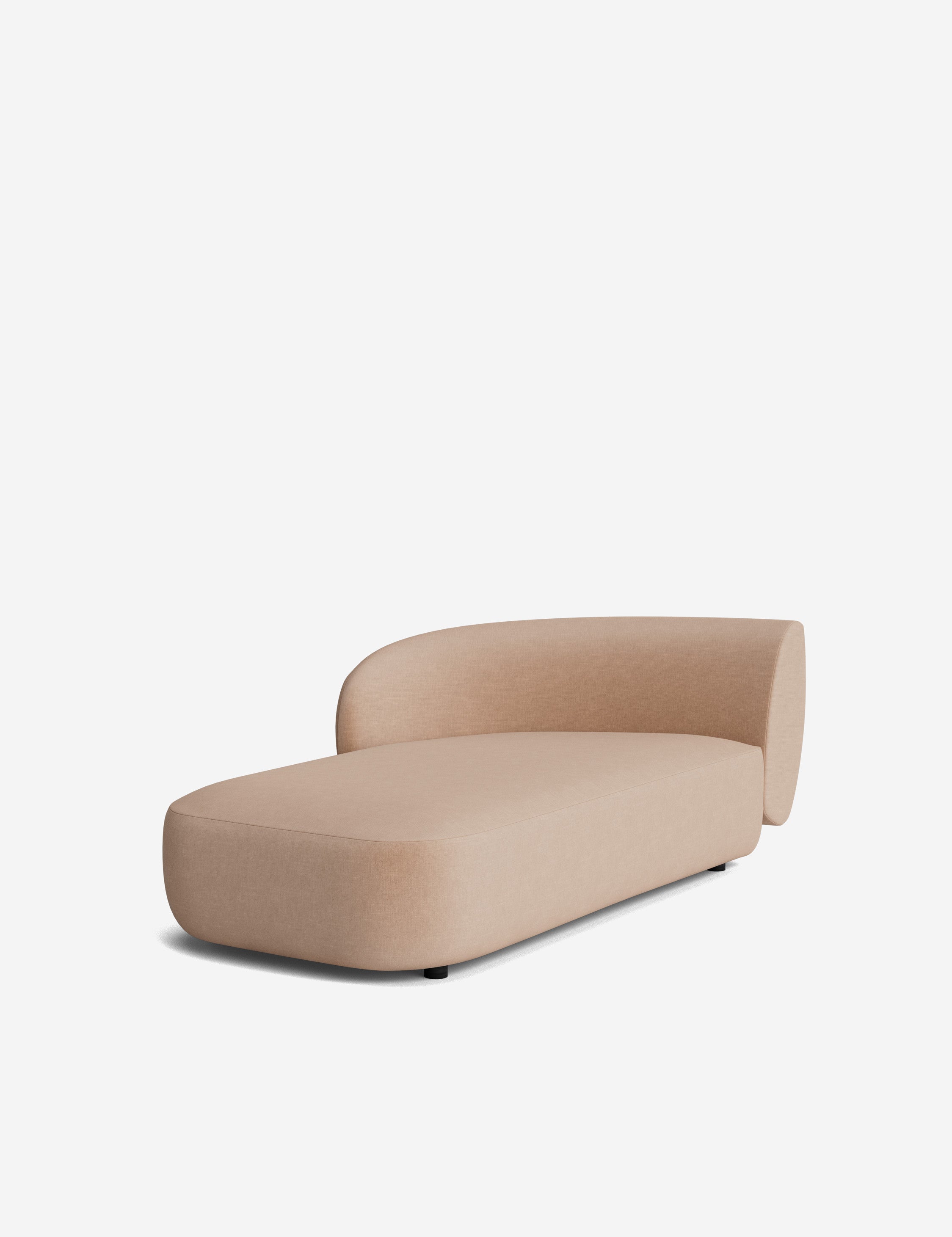 Lulu and Georgia Claret Modular Left Chaise - view 119