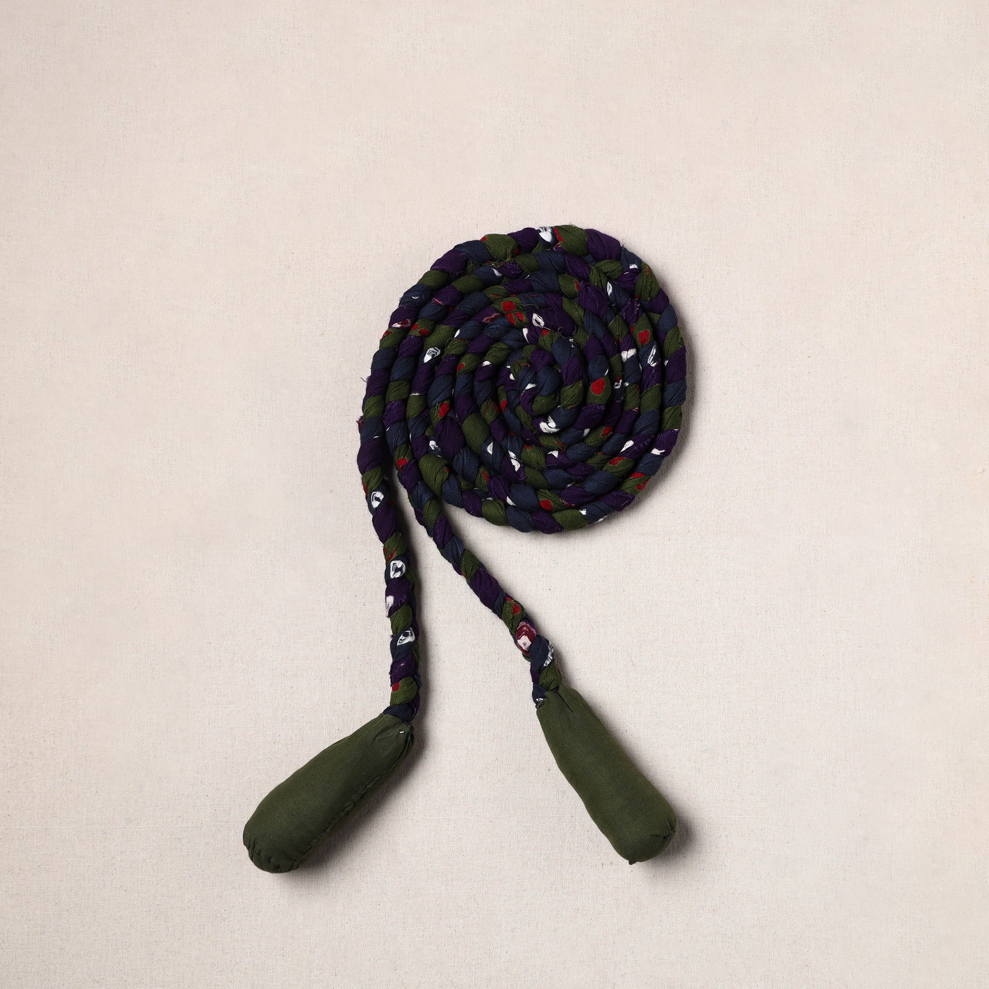NOORI BAZAR Handmade Upcycled Fabric Skipping Rope 22