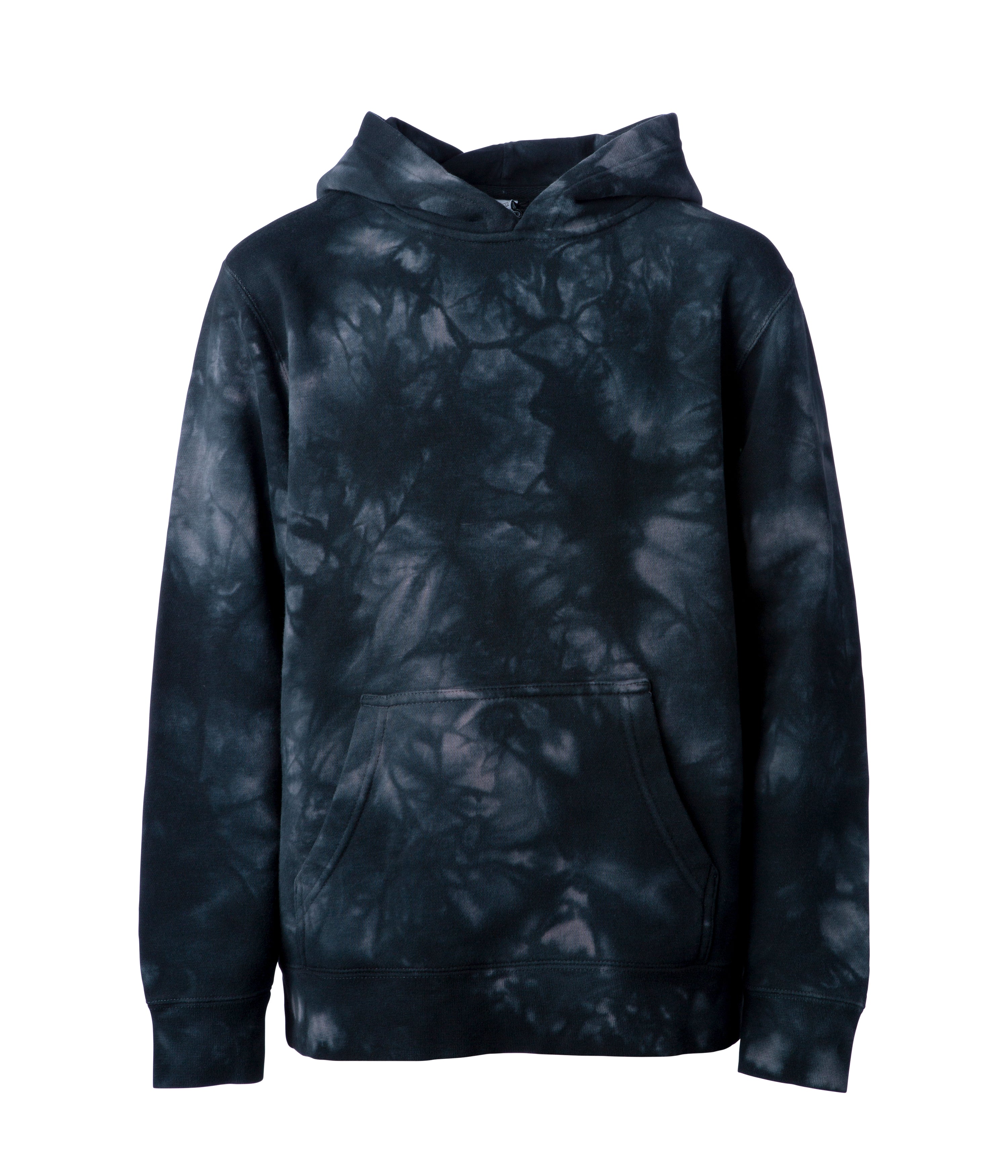 Independent Trading Company Youth Midweight Tie Dye Hooded Pullover - view 3