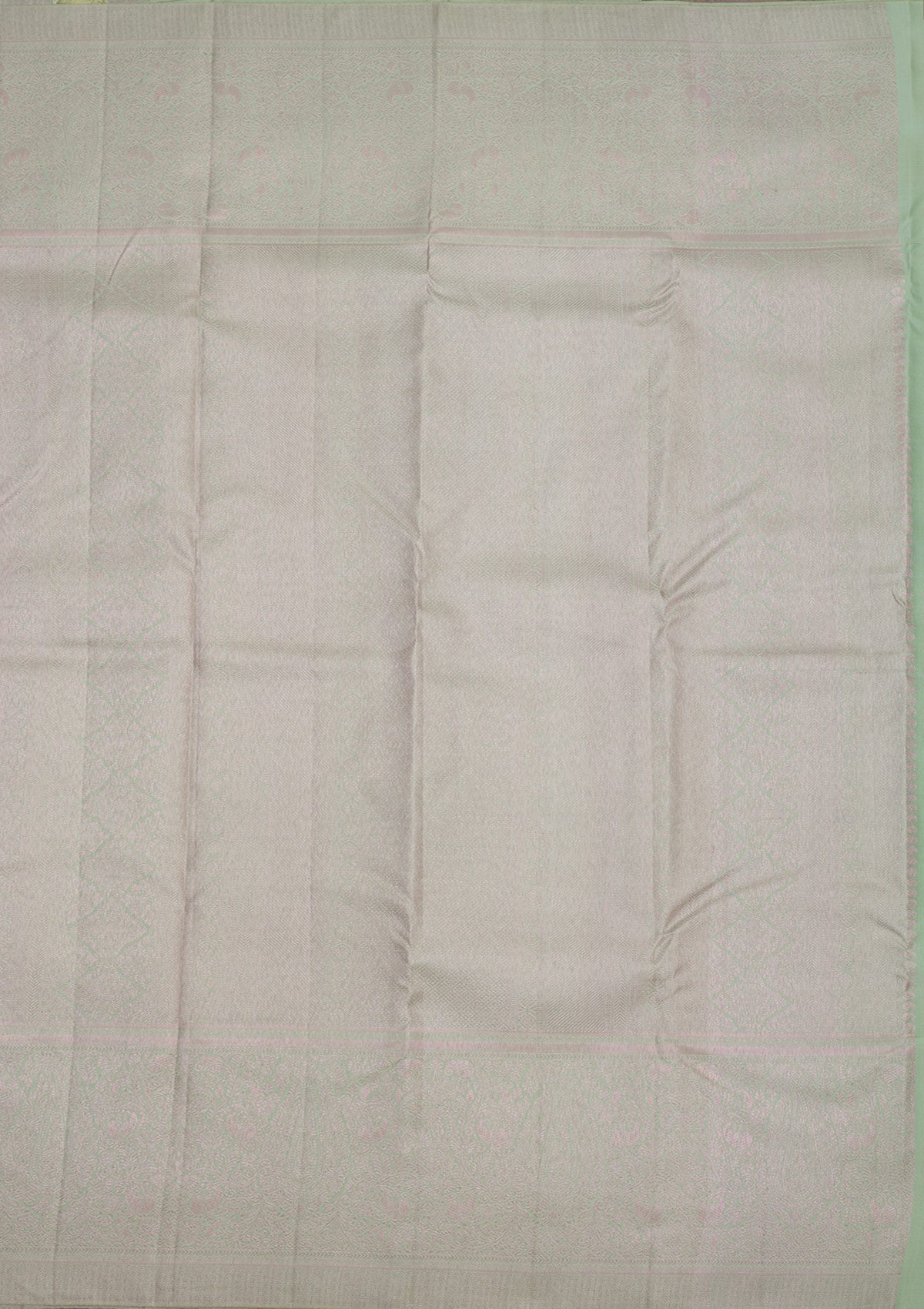 Koskii Wine Zariwork Pure Silk Saree – Women's - view 5