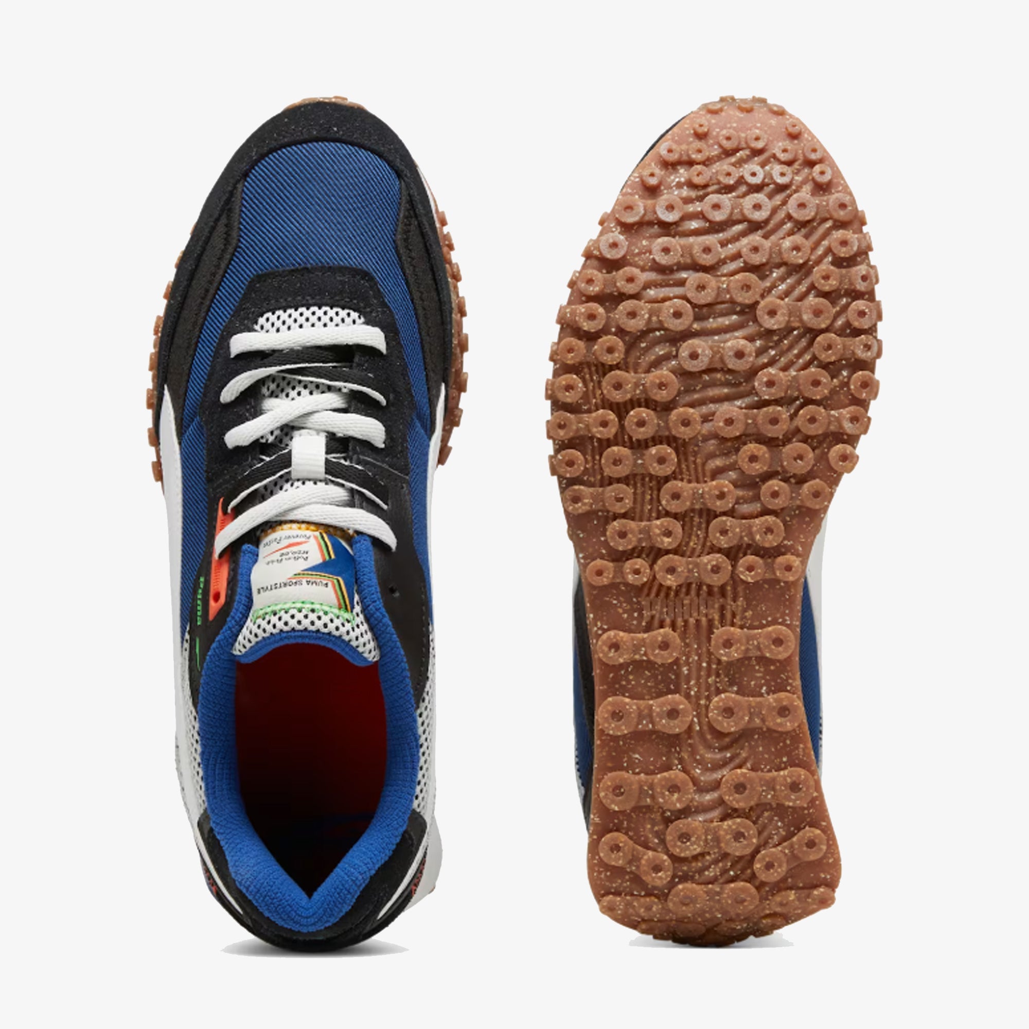 Puma | BLKTOP RIDER PODIUM { BLACK/ROYAL - view 5