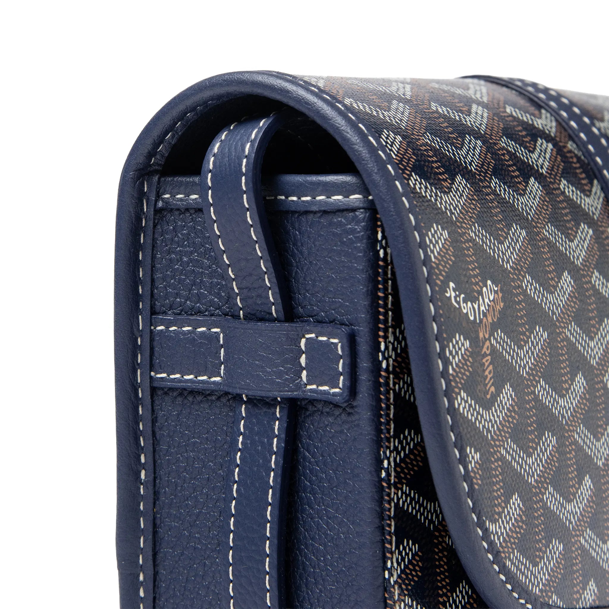 Goyard Goyardine Belvedere II Navy PM Messenger Bag - view 3