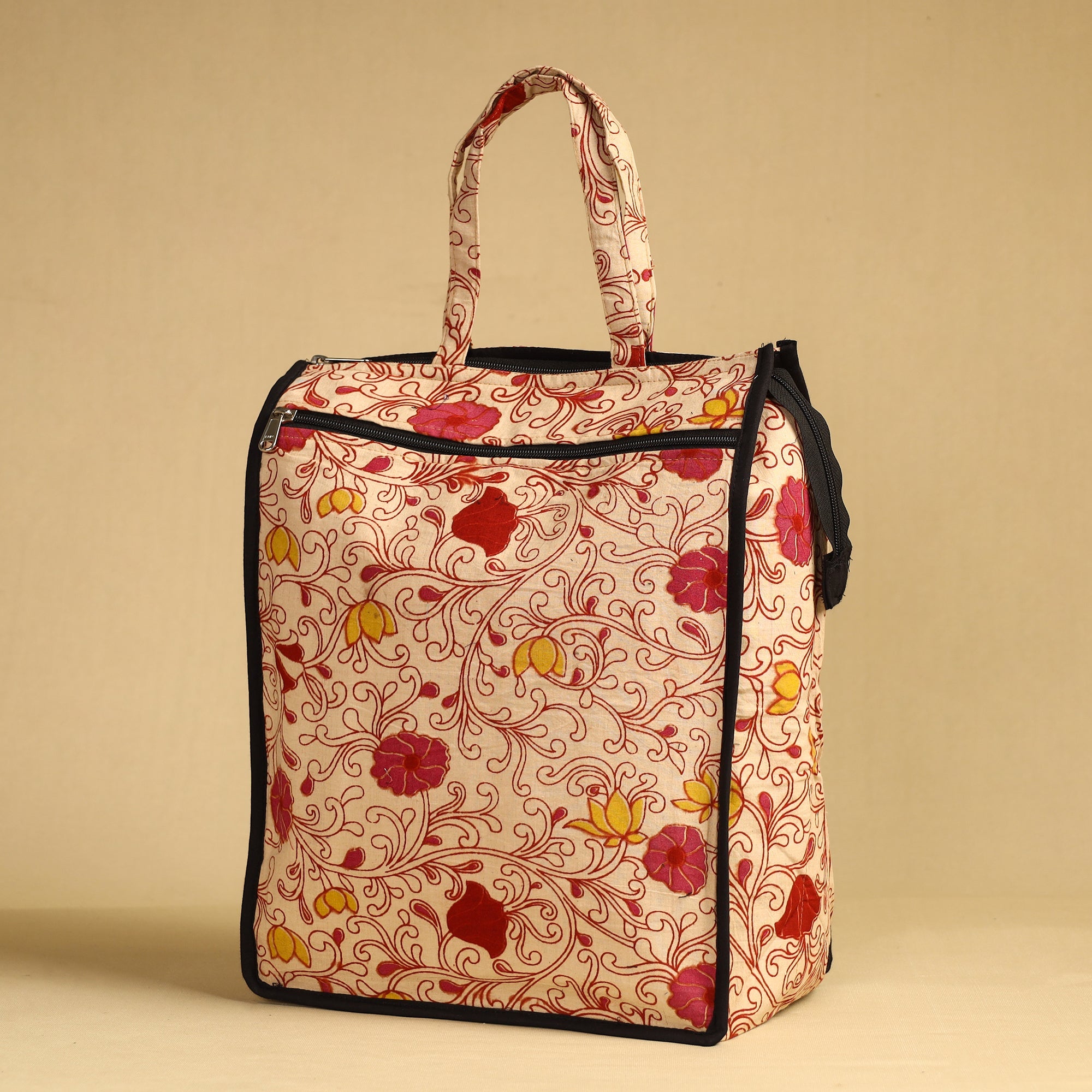 NOORI BAZAR Beige - Handcrafted Cotton Shopping Bag 26 - view 2