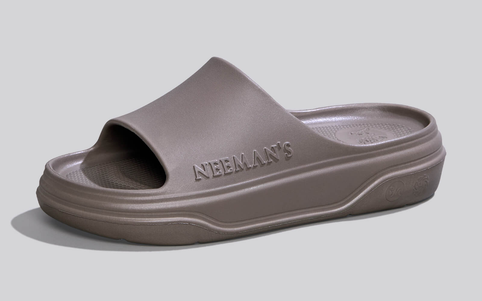 Neeman's Cushers Slides For Women : Goat Grey - view 3