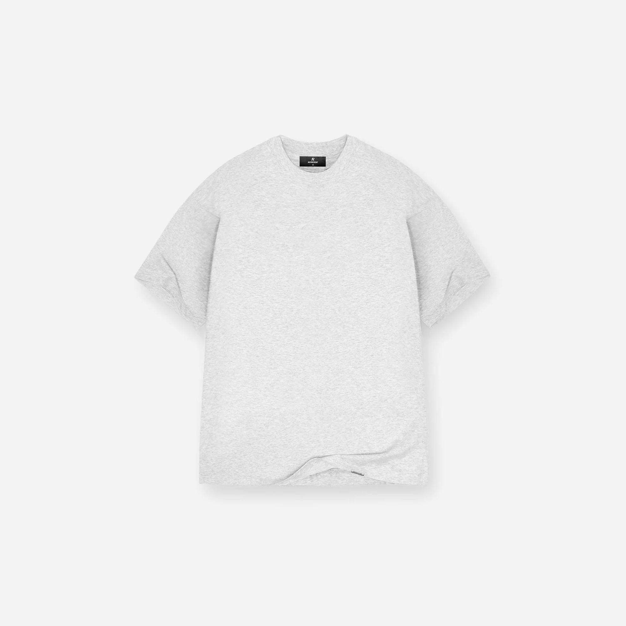 REPRESENT SS25 Initial Oversized T-Shirt Ice Grey Marl
