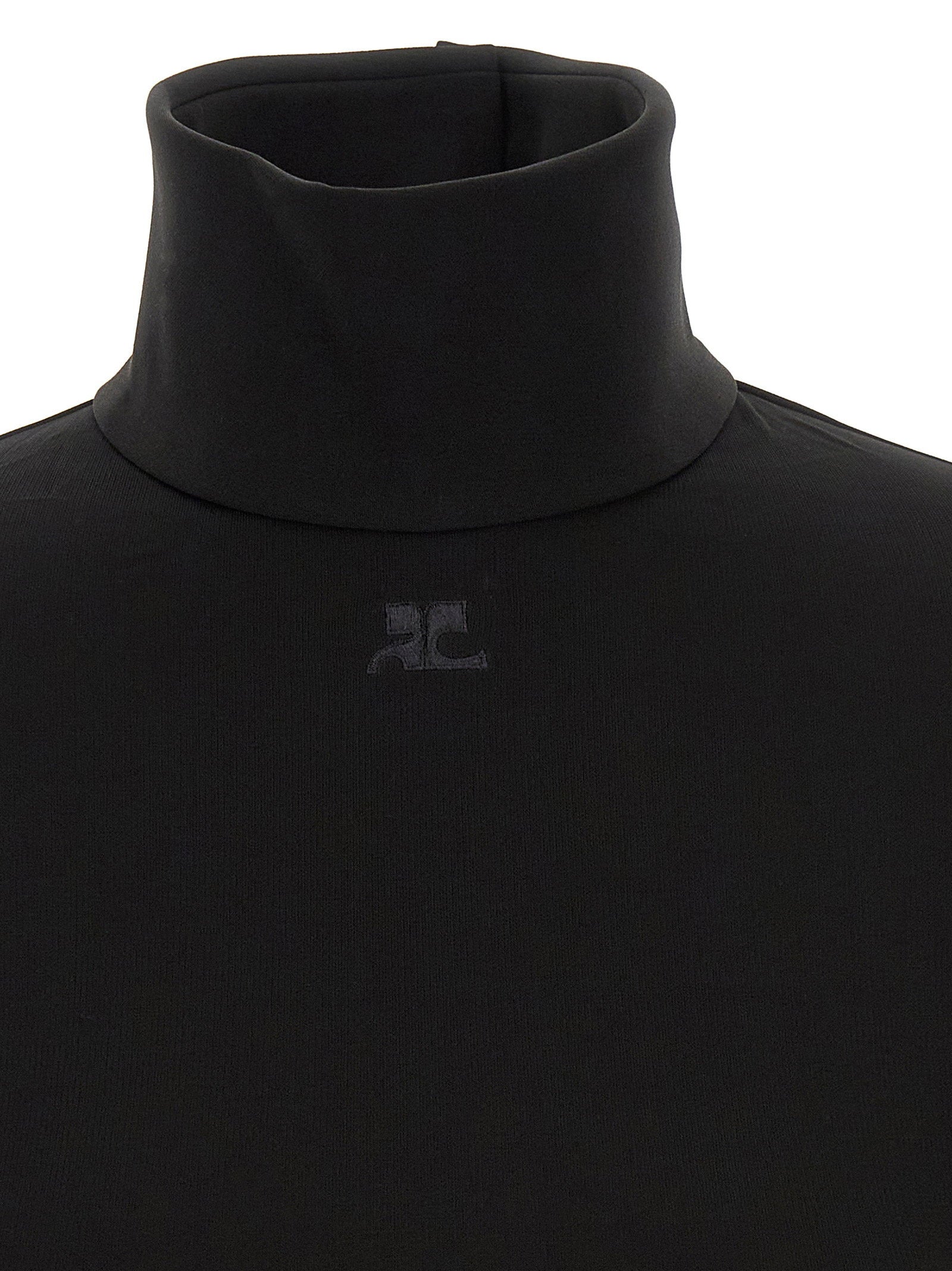 Courreges Jersey Mockneck Bodysuit – 96% viscose, 4% elastane - view 4