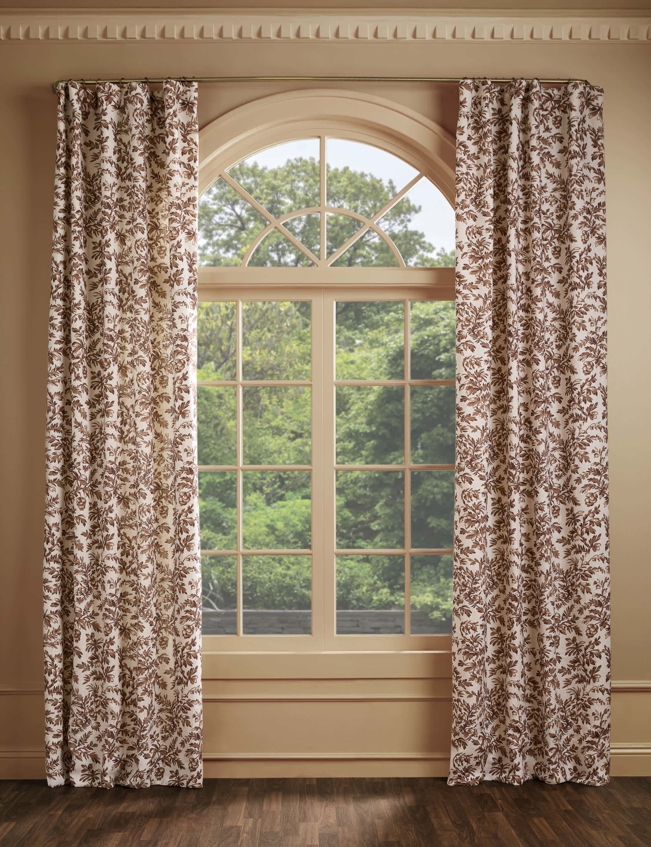 Lulu and Georgia Willemark Linen Curtain Panel