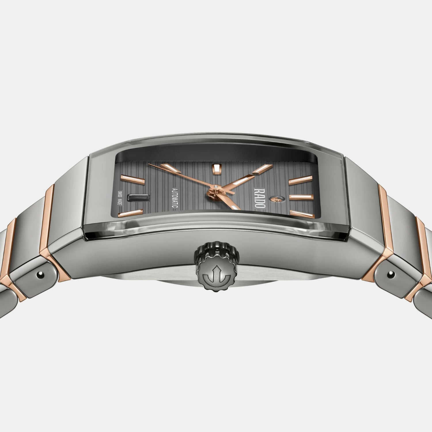 Rado Anatom Unisex Automatic Grey Dial Analog Ceramic Watch R10203102 - view 3