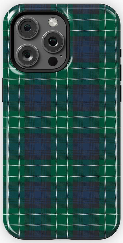 Casetry Dark Plaid | Kitty and Vibe Holiday Case - view 2