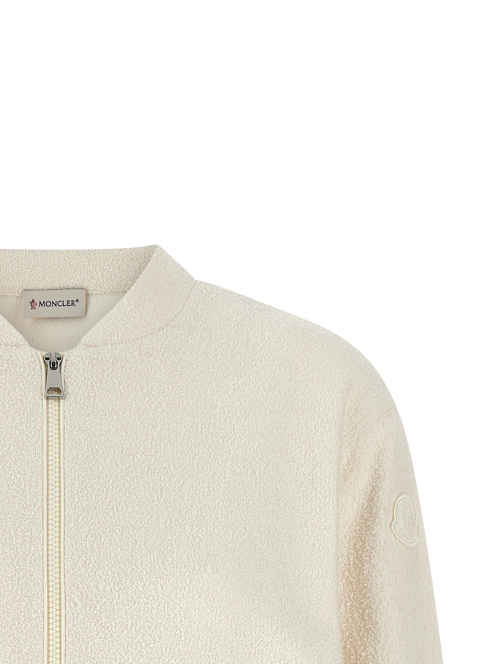 Moncler Bouclé Cardigan – 100% polyester - view 3
