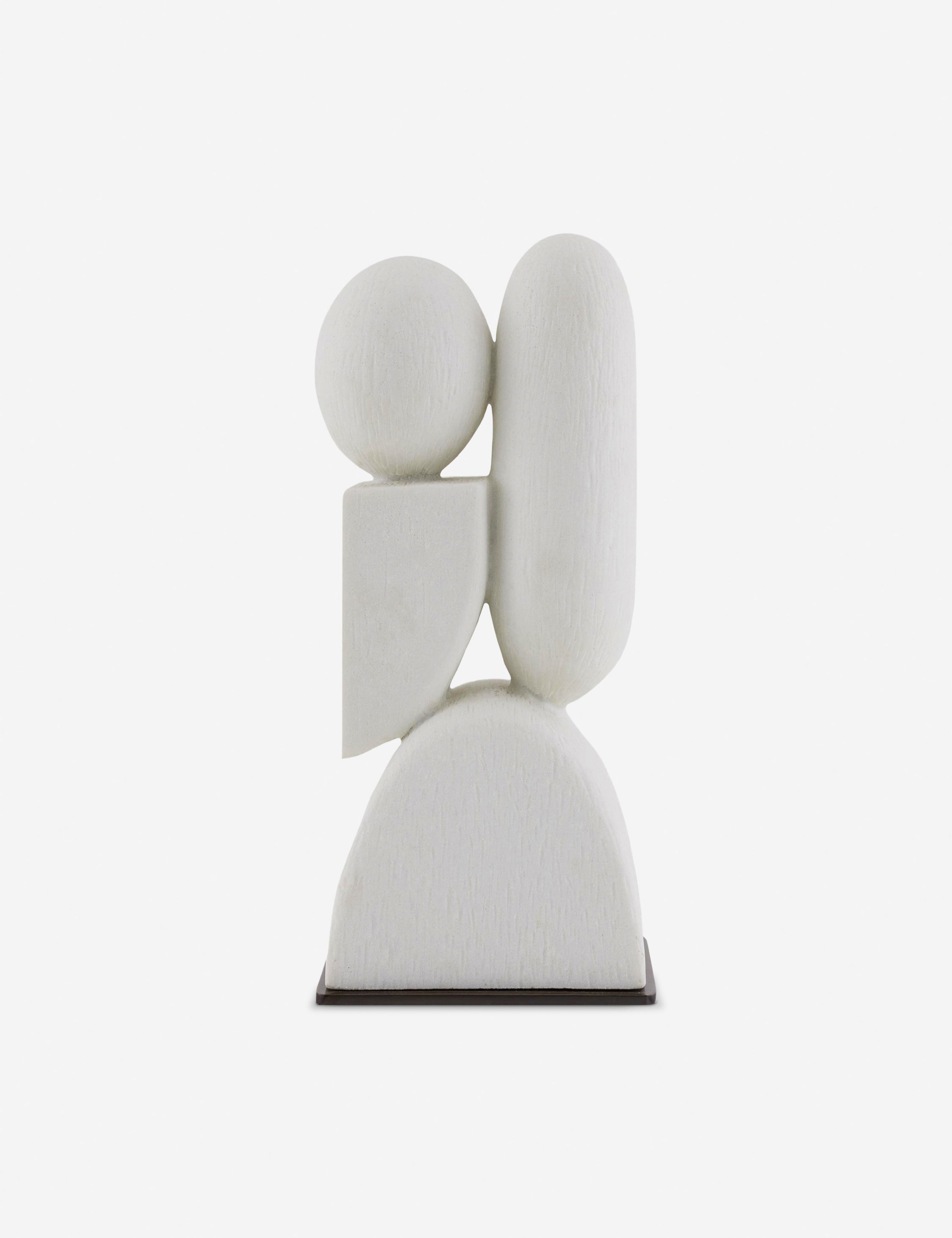 Lulu and Georgia Poza Sculpture by Arteriors – White