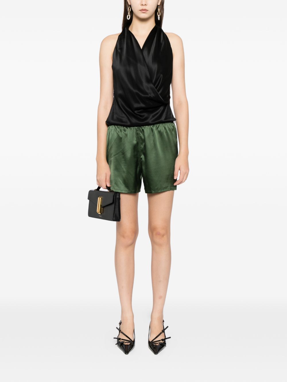 Tom Ford Silk pajama shorts – Silk 94%, Elastane 6% - view 2