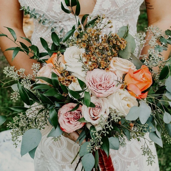 fiftyflowers.com A Modern Boho Romance