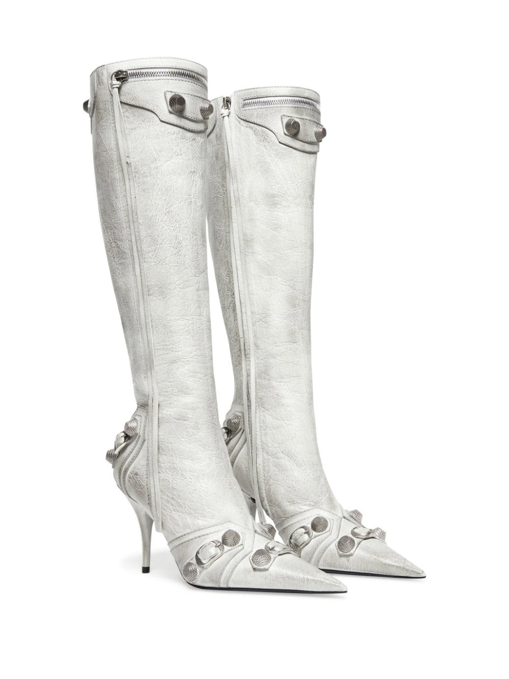 Balenciaga cagole leather boots – 100% lamb leather - view 7