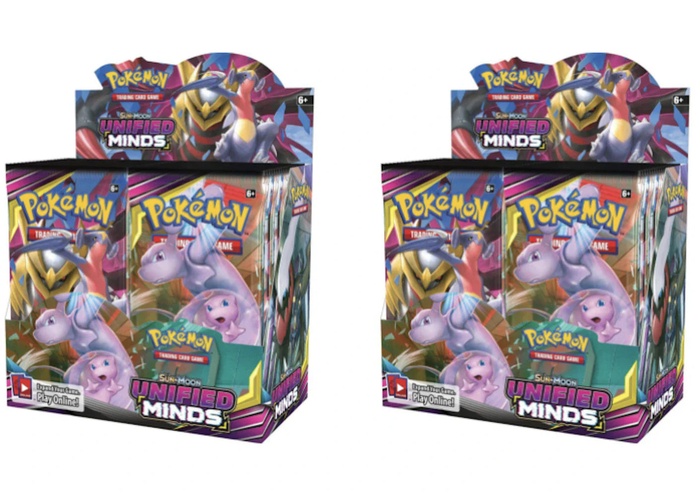 Pokémon 2019 Pokemon Sun & Moon Unified Minds Booster Box 2X Lot