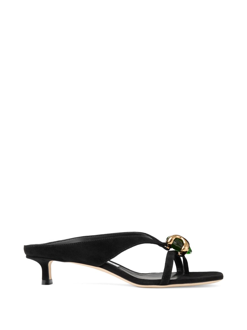 JIMMY CHOO Sandals BLACK – 100% Goat