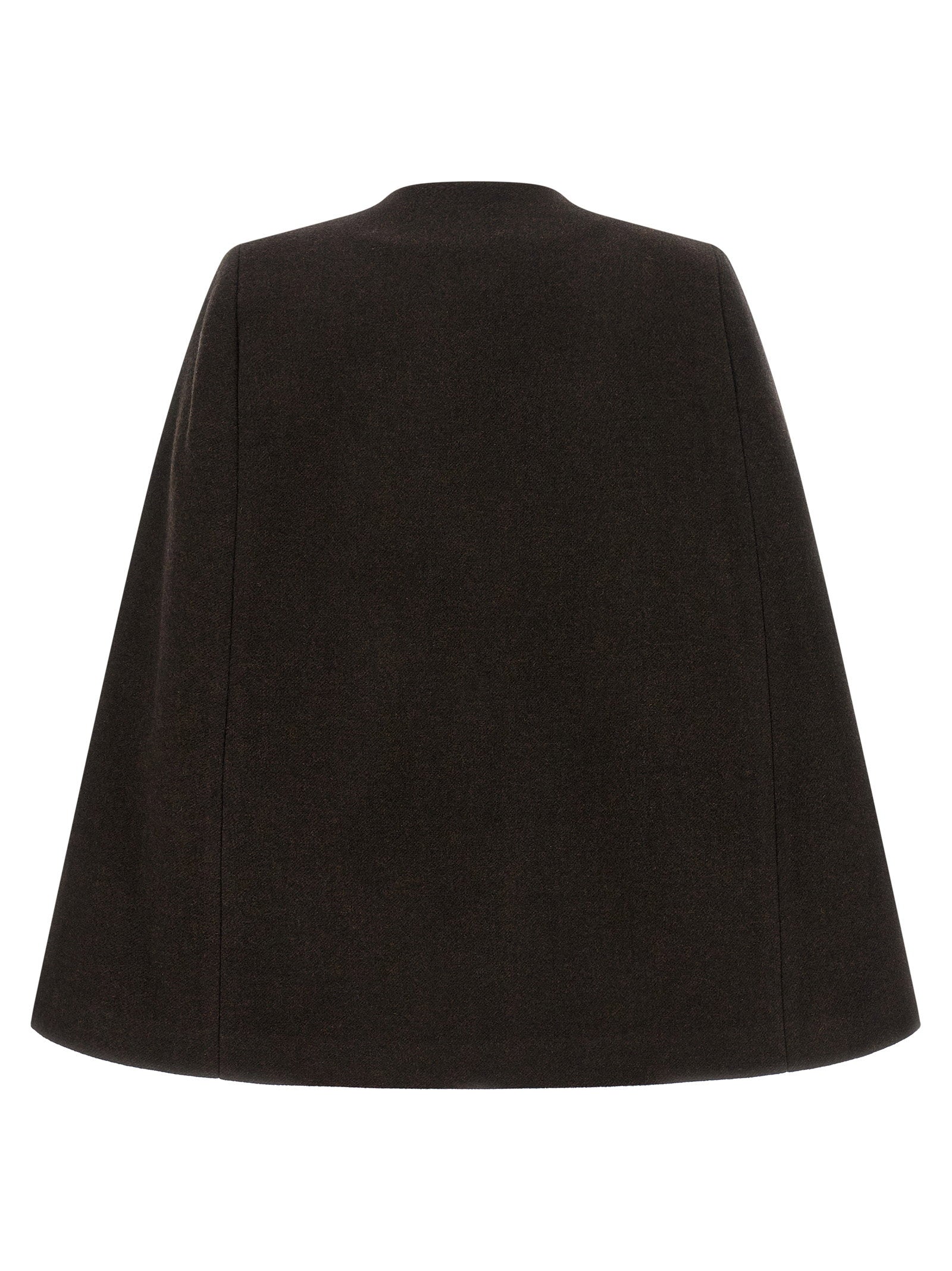 Ganni Alamari Cape – 70% wo, 25% pl, 5% ws - view 2