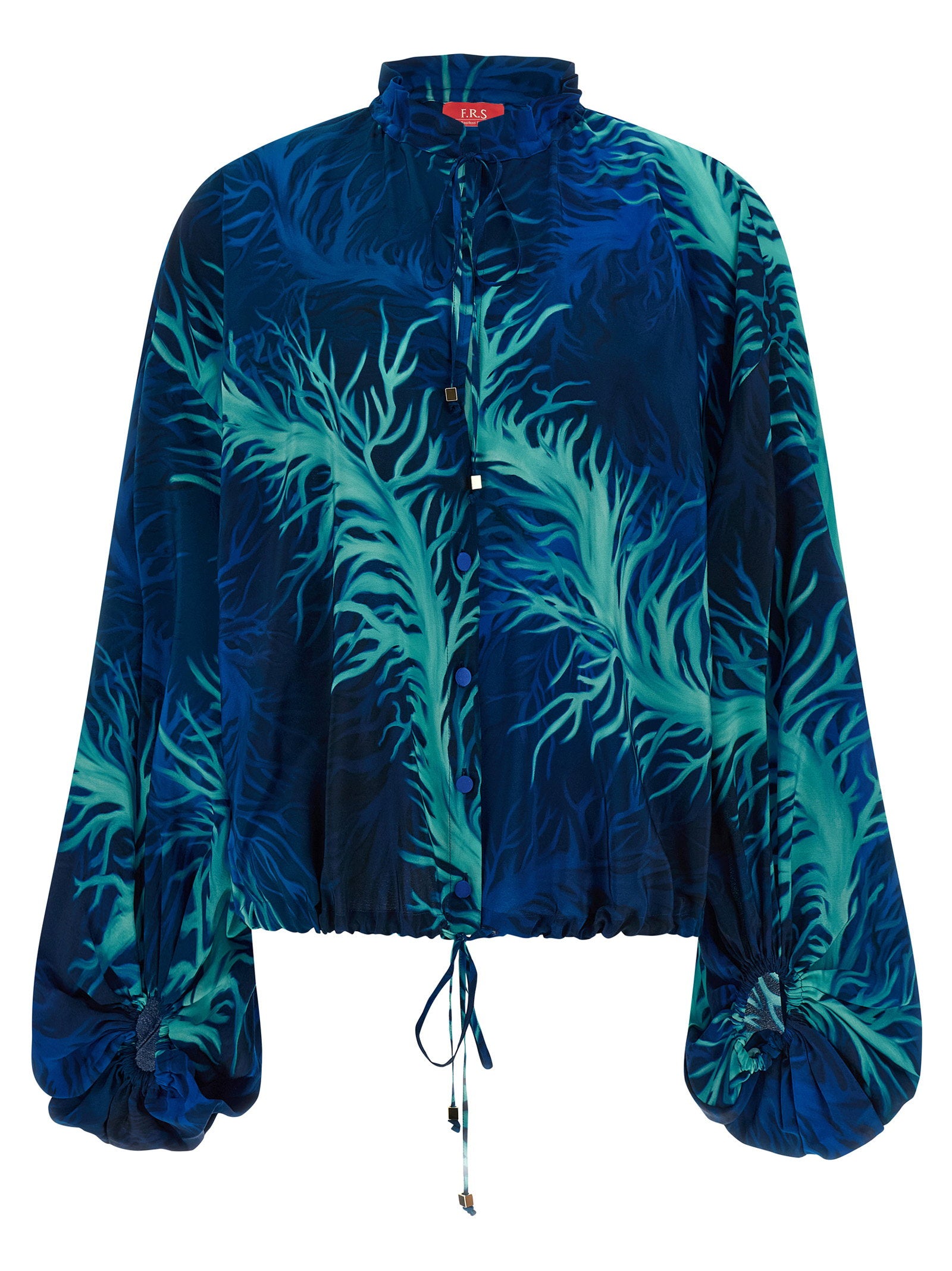 F.r.s. - For Restless Sleepers Archilo Shirt – 100% silk