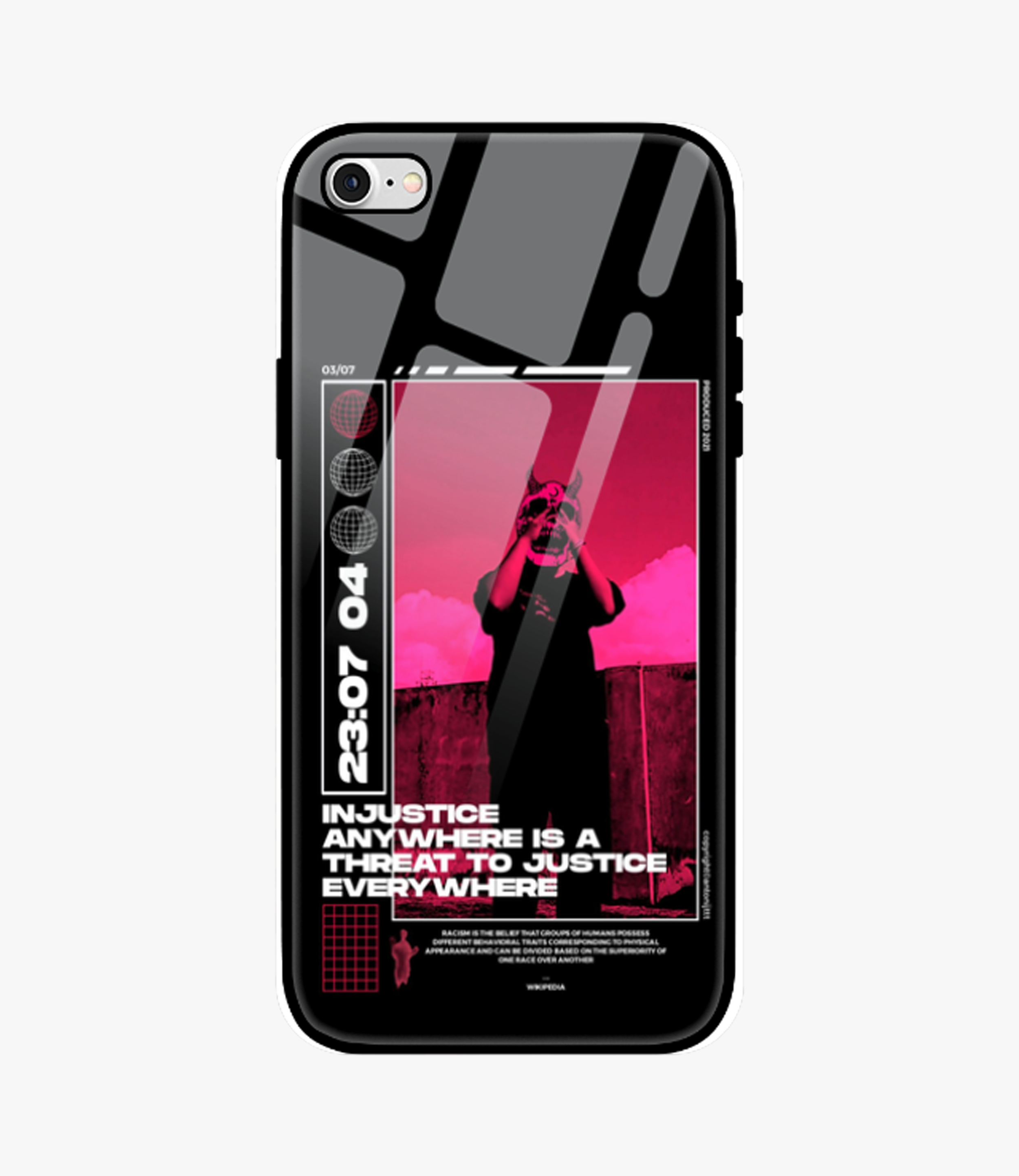The Case Company Injustice Glass Case for iPhone 7