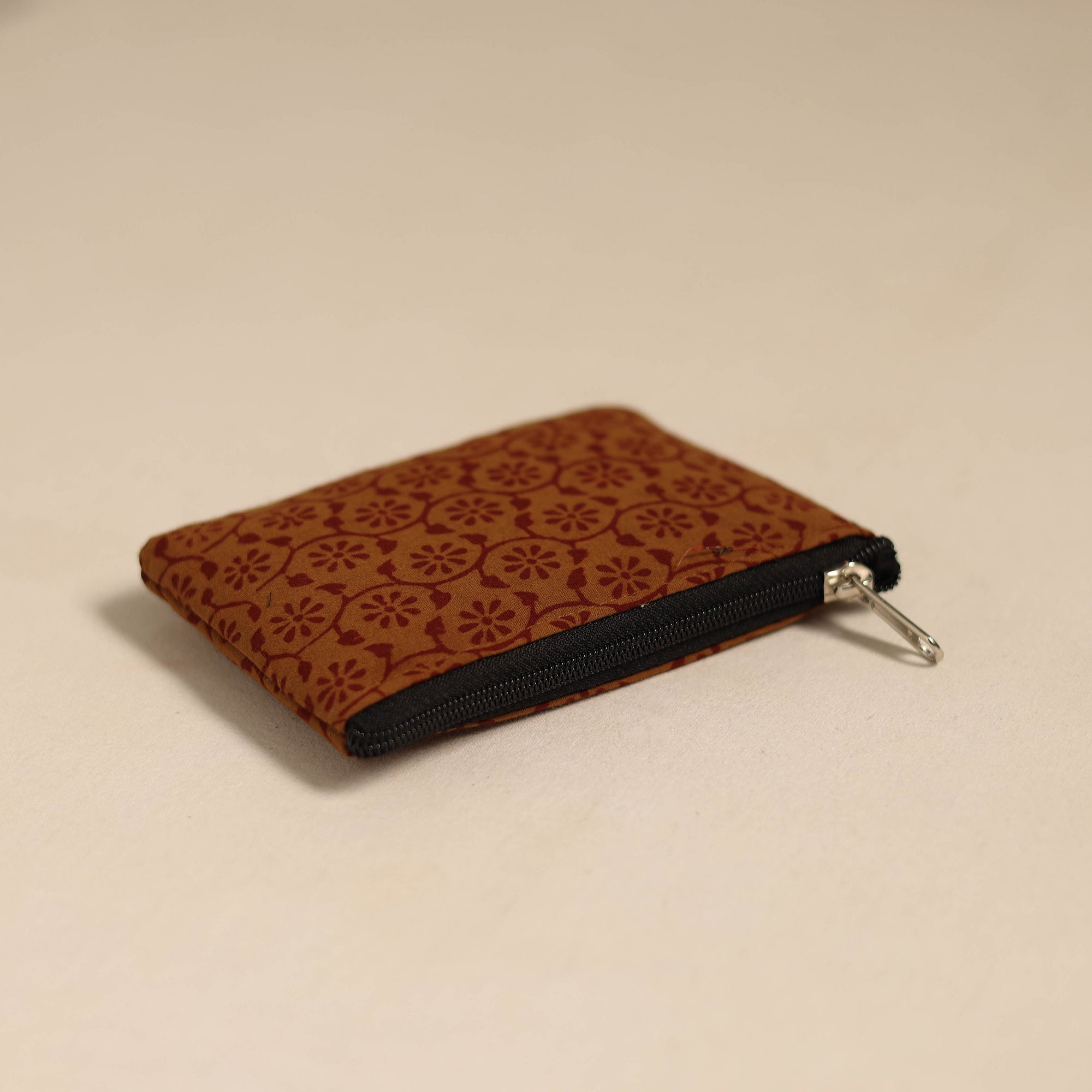 NOORI BAZAR Brown - Handmade Quilted Cotton Coin Pouch 63 - view 2
