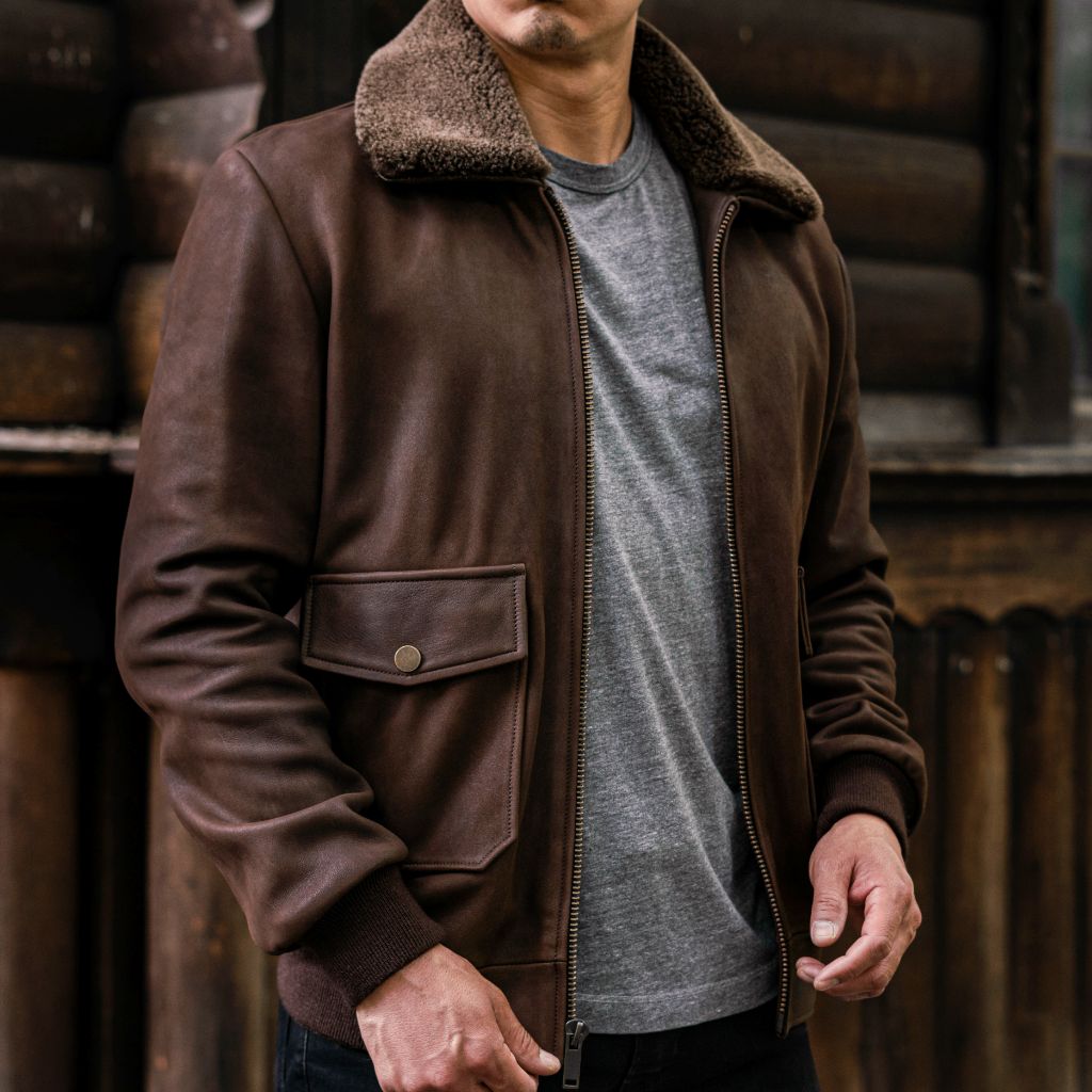 Thursday - Men's Jackets Flight Jacket | Tobacco