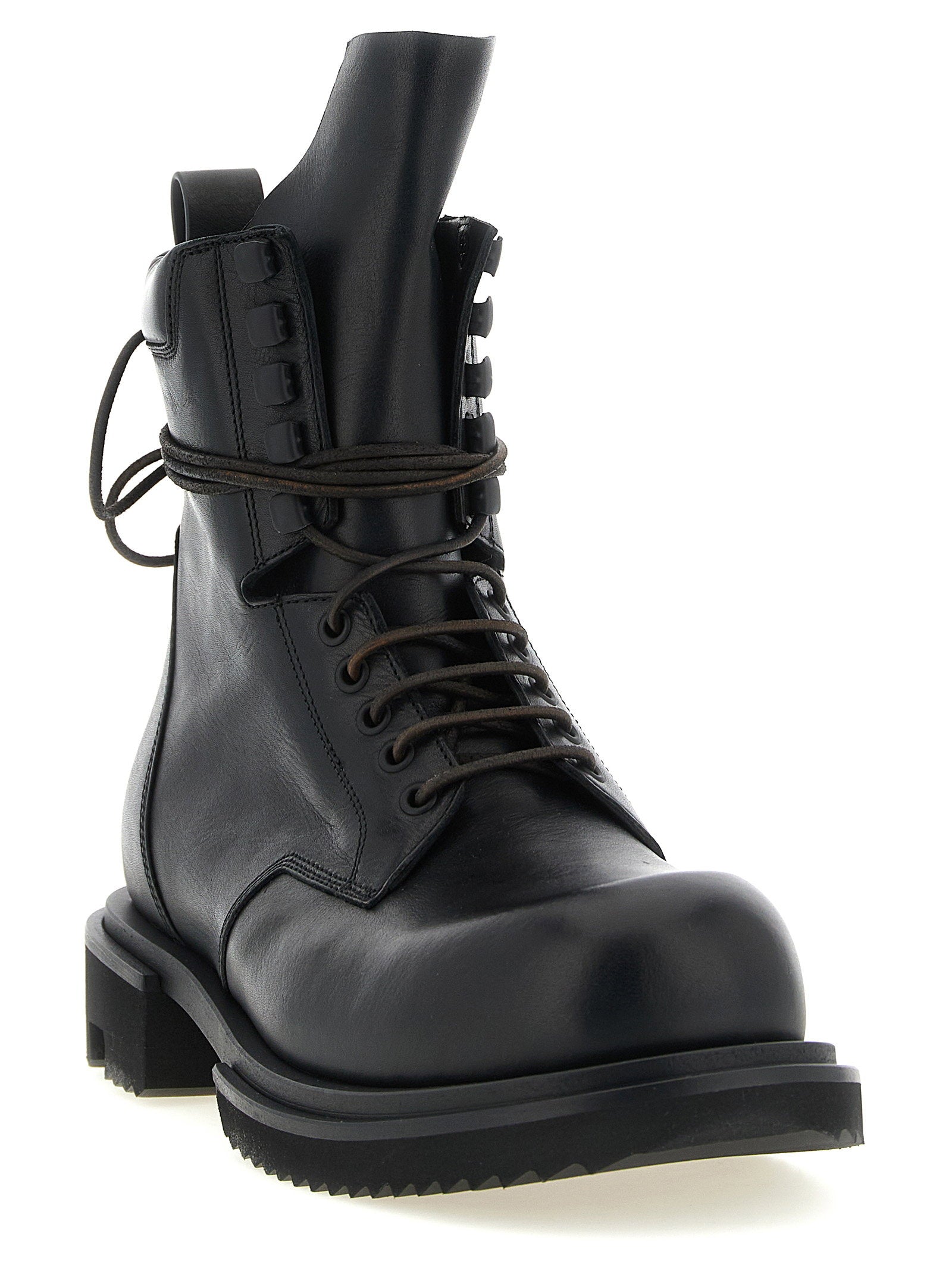 Rick Owens Low Army Gabe Ankle Boots - view 2