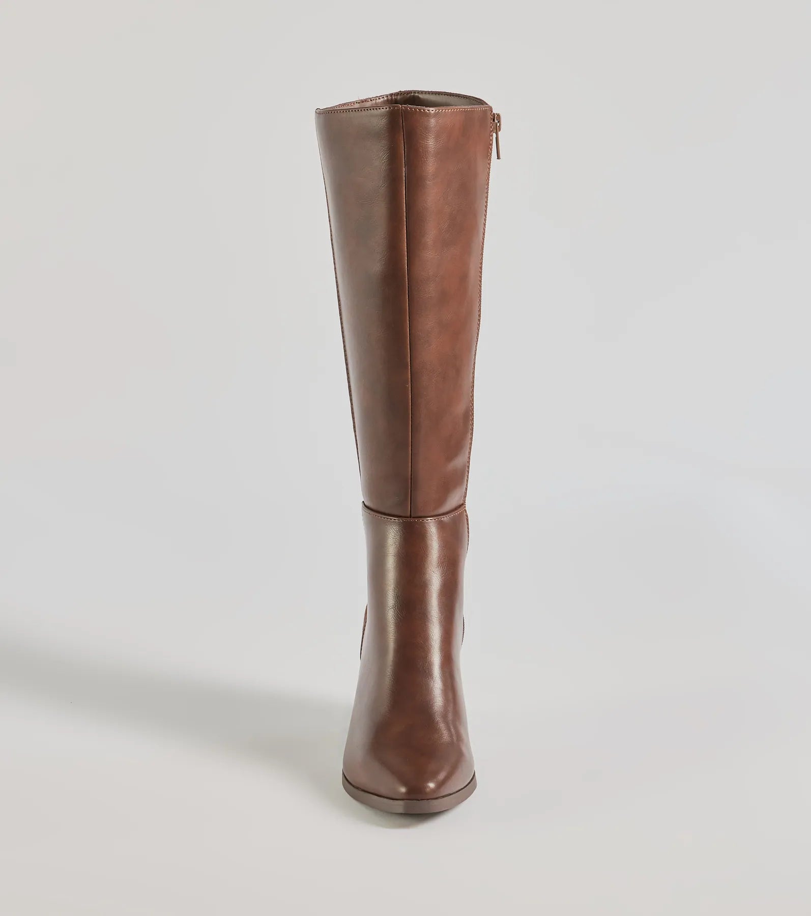 Windsor Slay The Scene Under-The-Knee Block Heel Boots - view 3