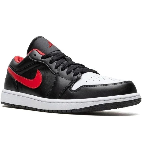 Kicks Machine Air Jordan 1 Low "Black/Fire-Red-White" Sale - view 2