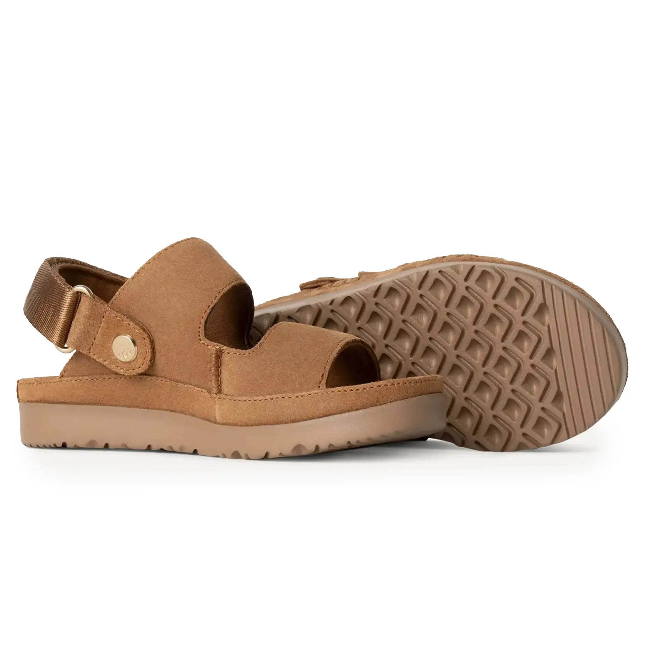 UGG Goldenstar Glide Girls Brown Sandals - view 2