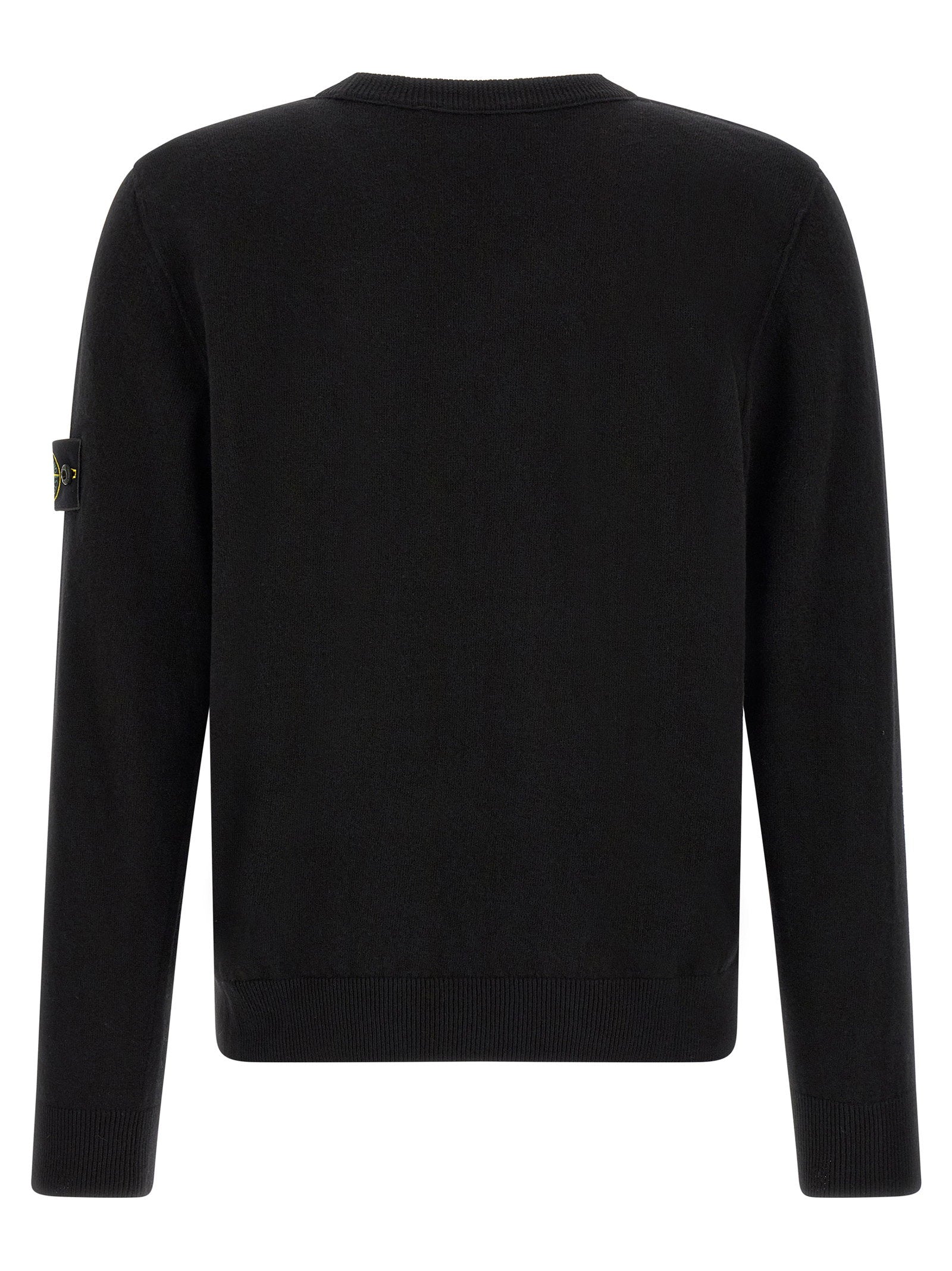 Badge Stone Island Sweater – 100% virgin wool - view 2